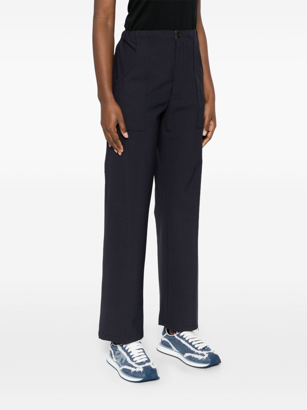 straight trousers - 3