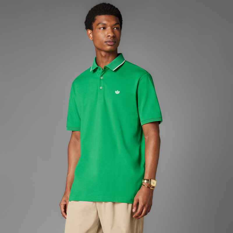 adidas Originals Twistknit Trefoil Polo Shirt outlook
