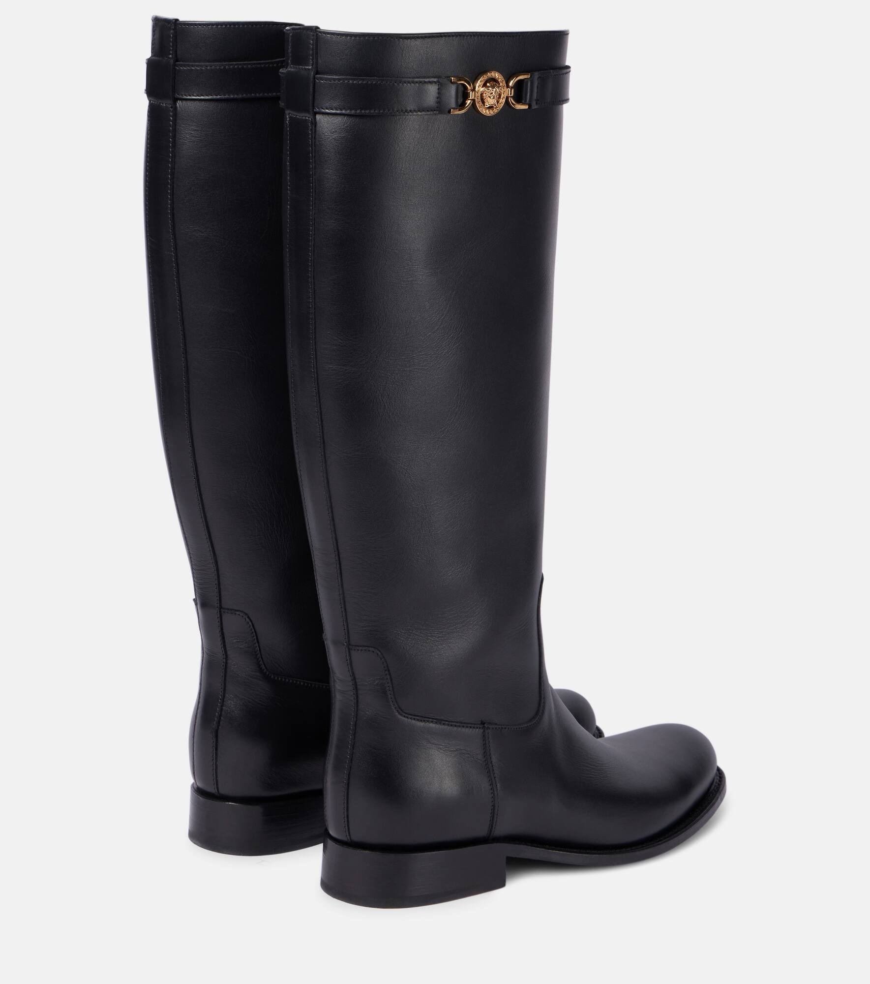 Medusa '95 leather knee-high boots - 3
