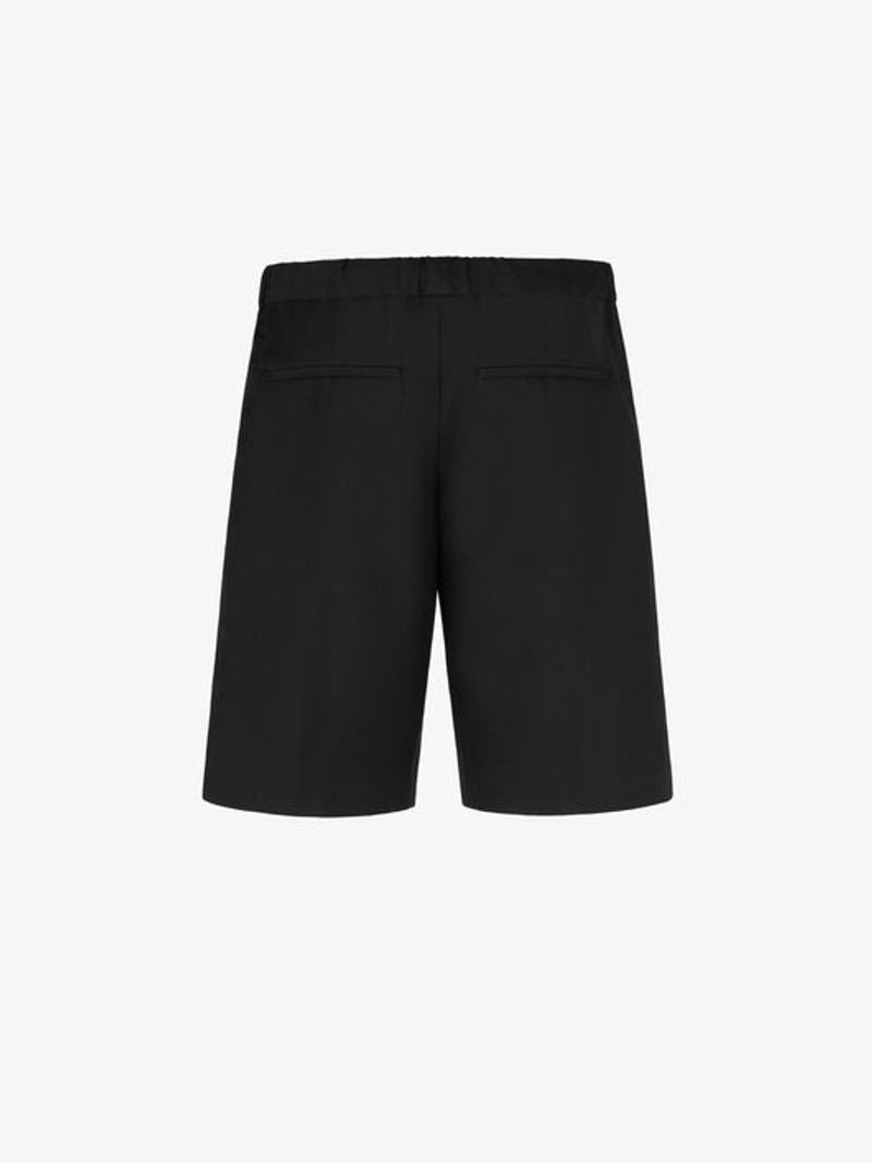 GIVENCHY PATCH BERMUDA SHORT IN WOOL 4