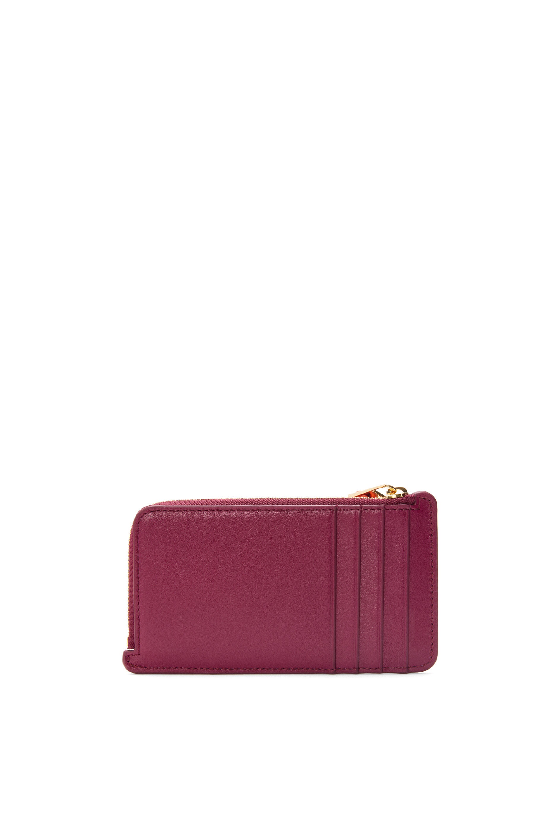 Knot coin cardholder in shiny nappa calfskin - 2