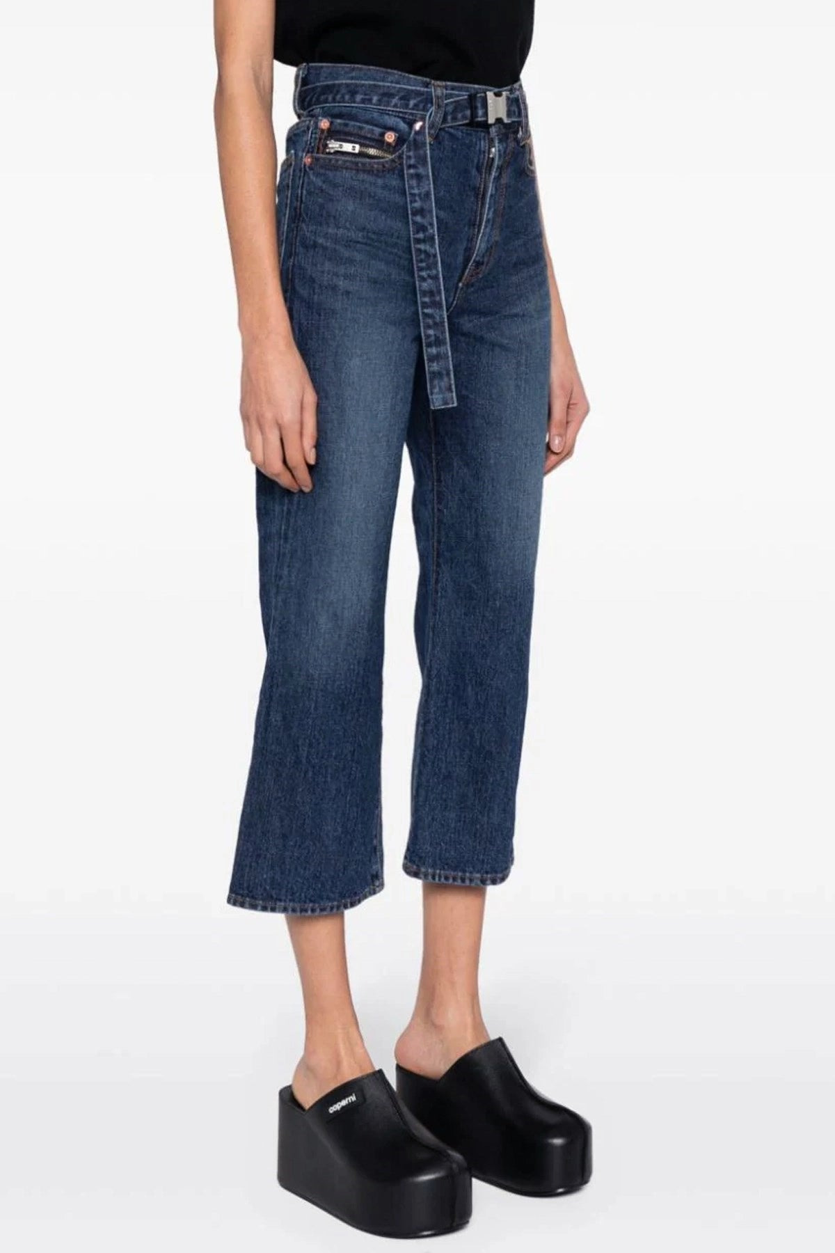 Sacai Women Bootcut Jeans - 2