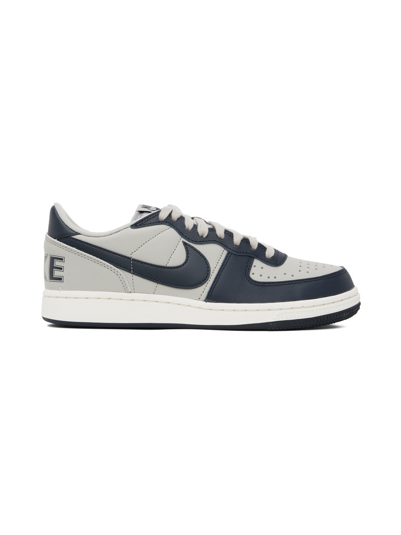 Black & Gray Terminator Low Sneakers - 1