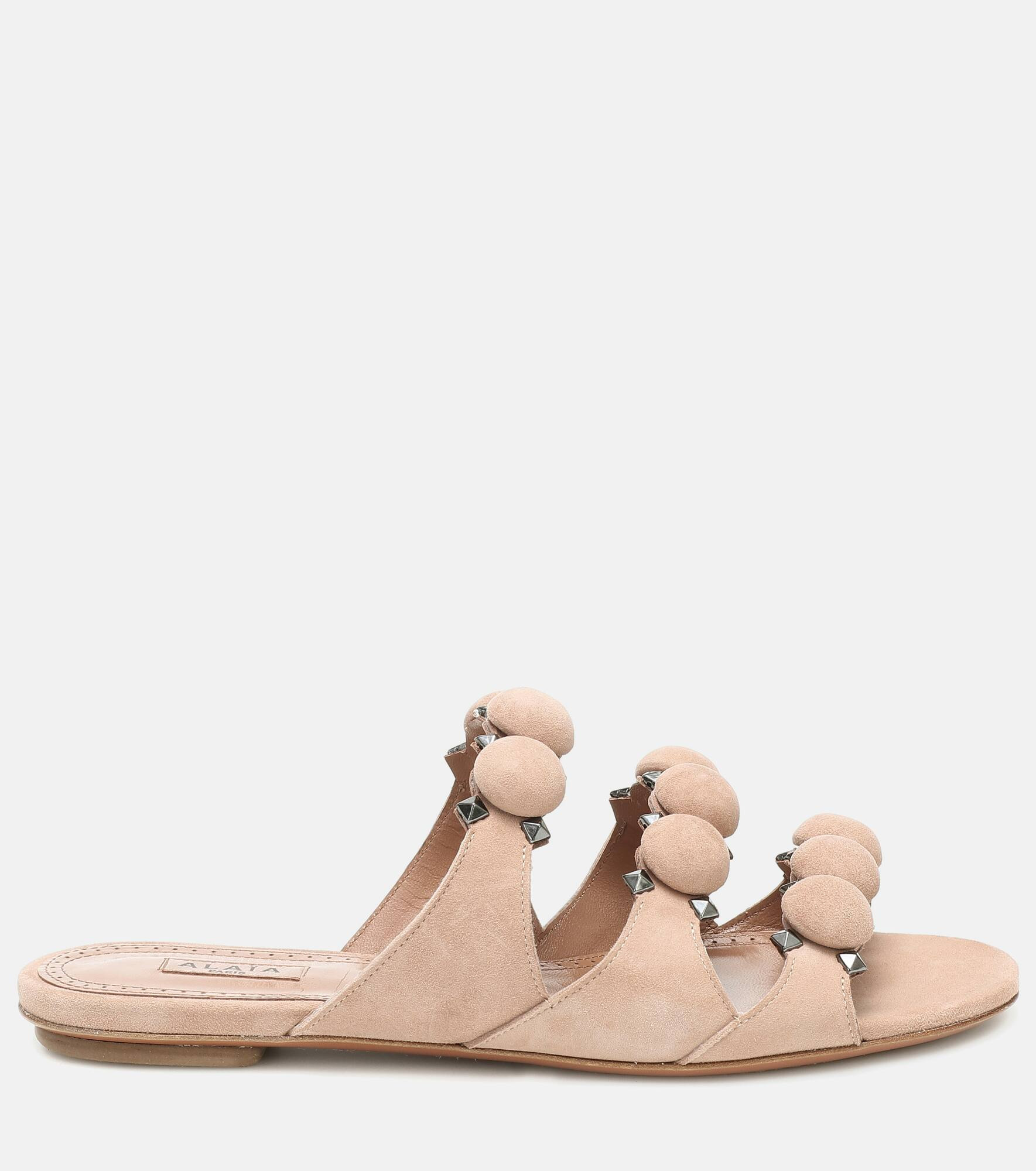 Bombe suede slides - 5