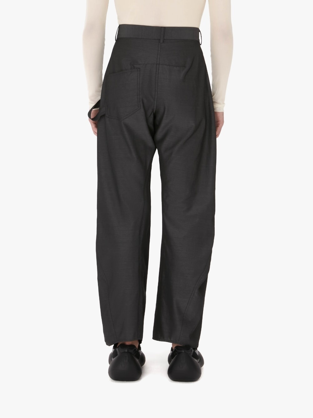 TWISTED WORKWEAR WOOL TROUSERS - 3