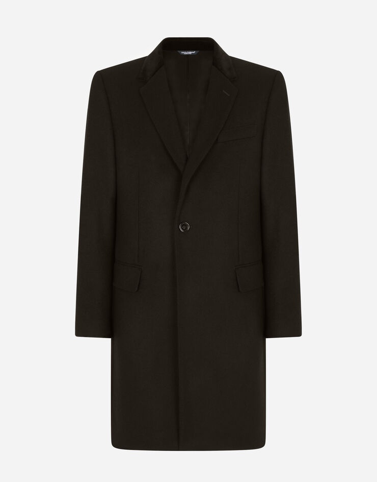 Wool and cashmere coat - 4