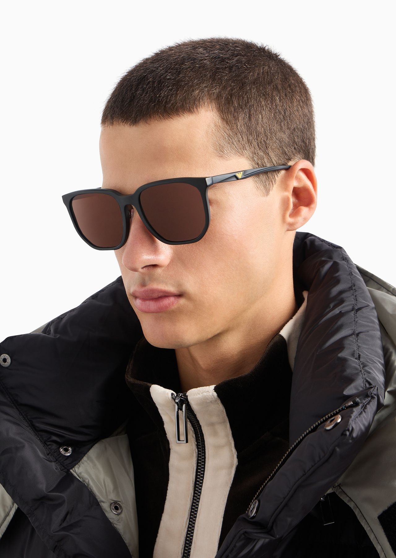 Men’s square sunglasses Asian fit - 5