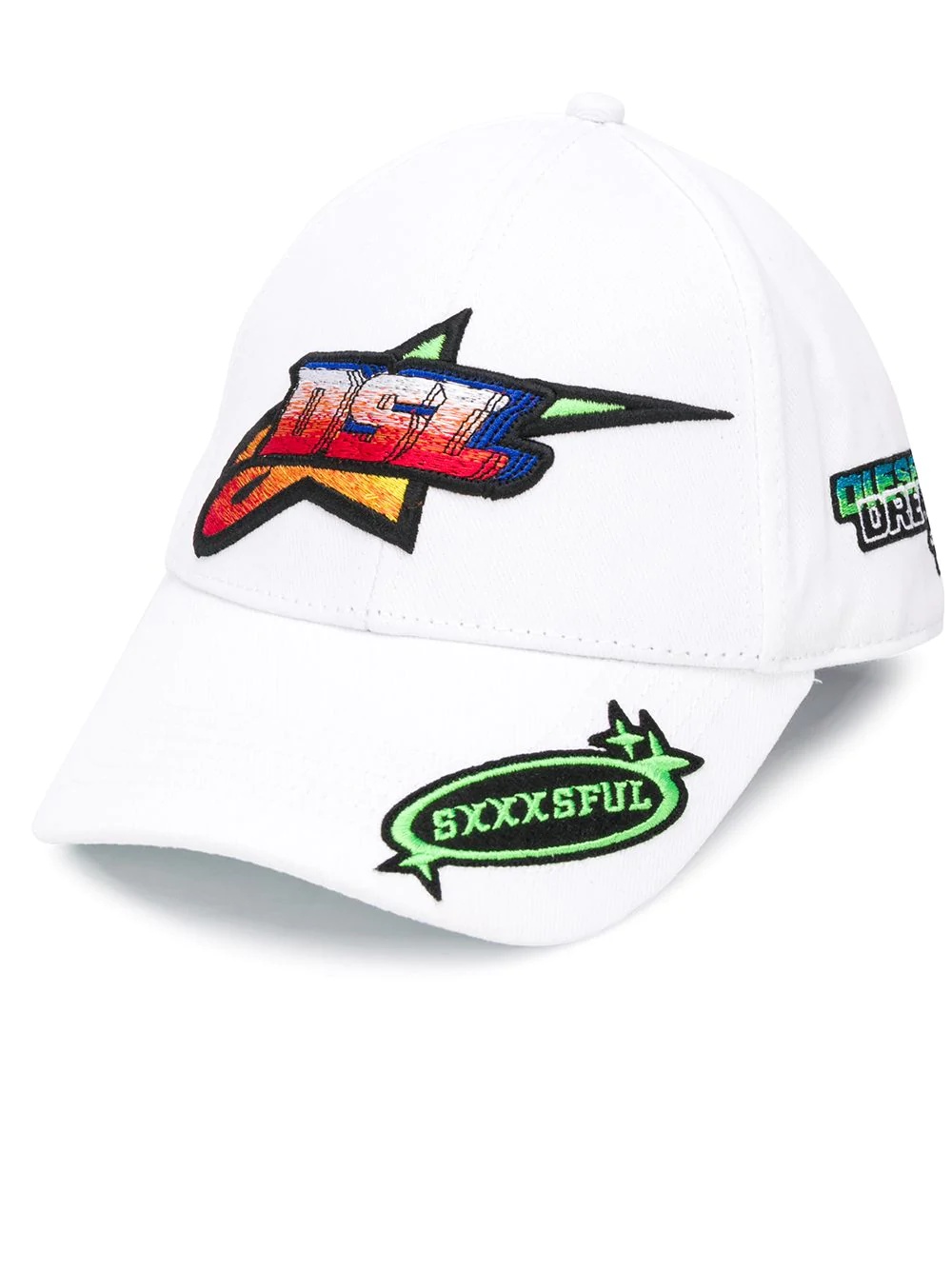 racer graphic baseball cap - 1