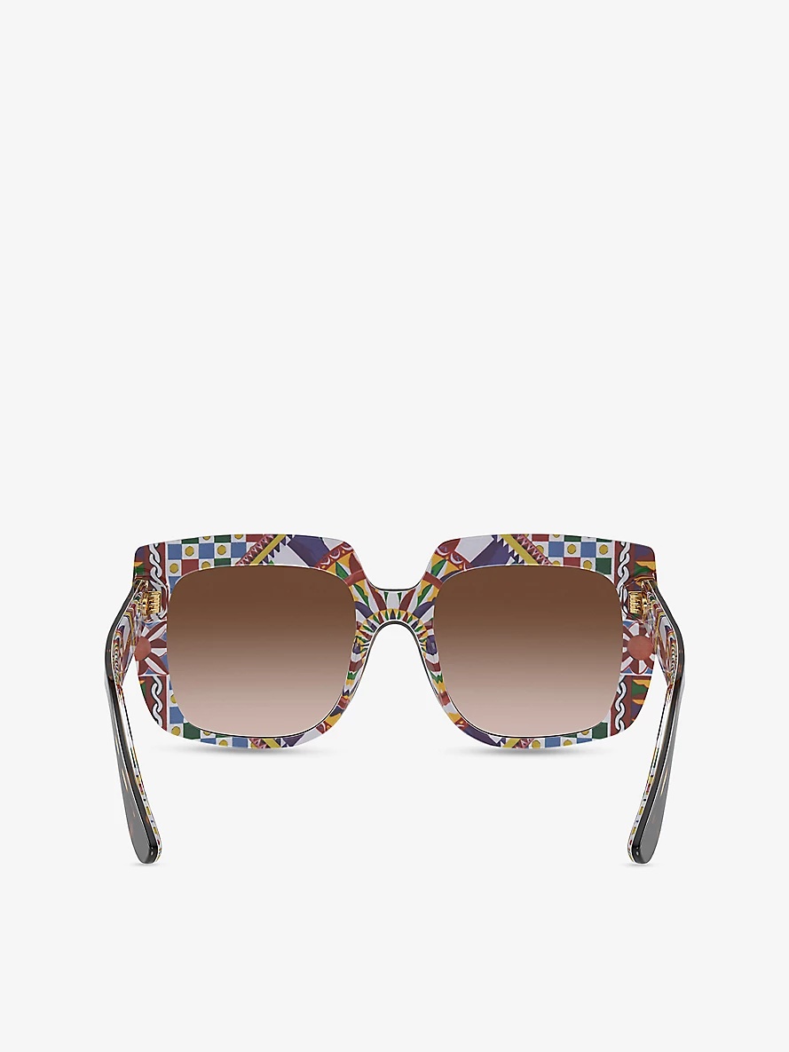 DG4414 Square-Frame Acetate Sunglasses - 3