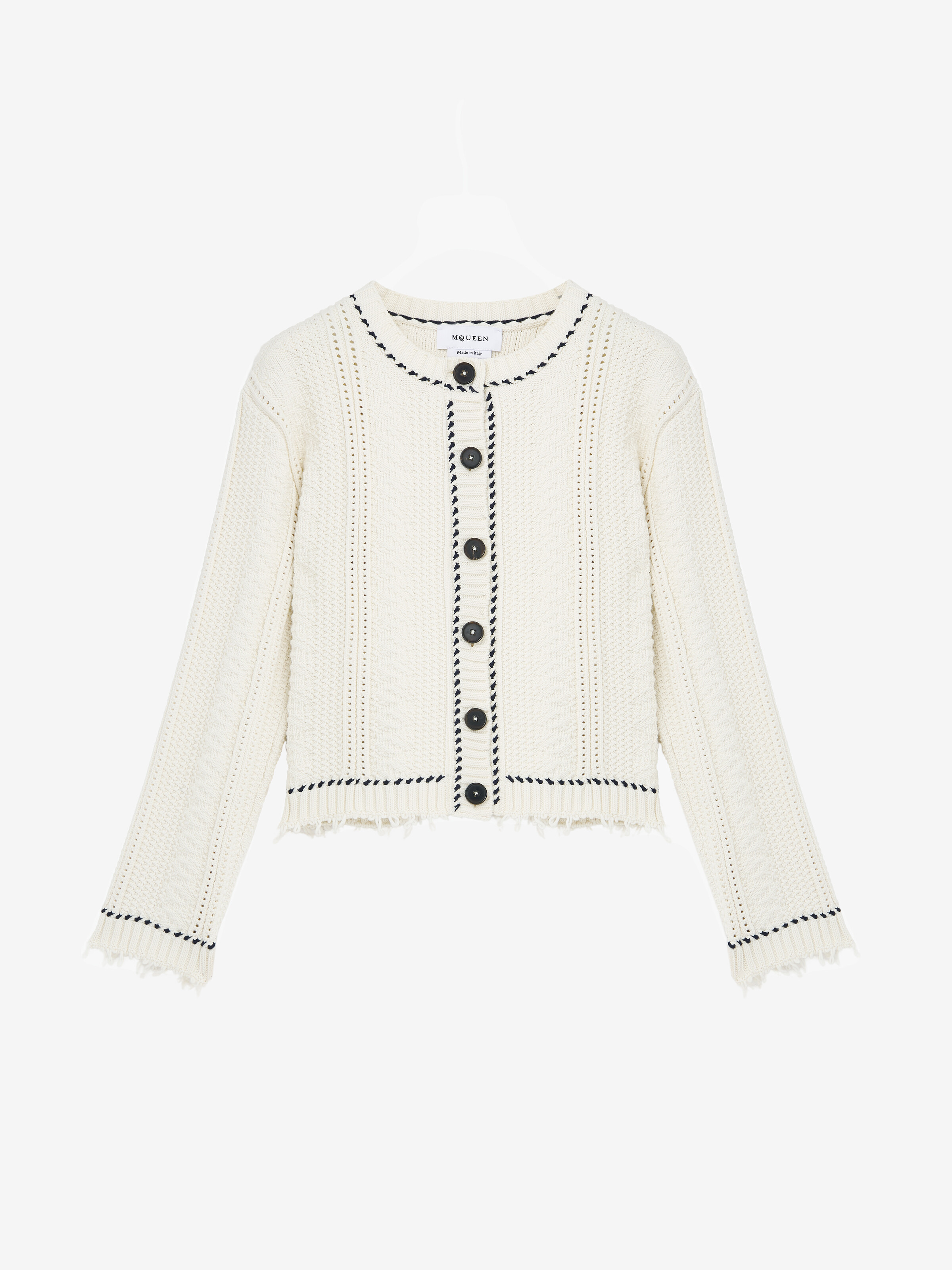 Textured Cardigan - 1