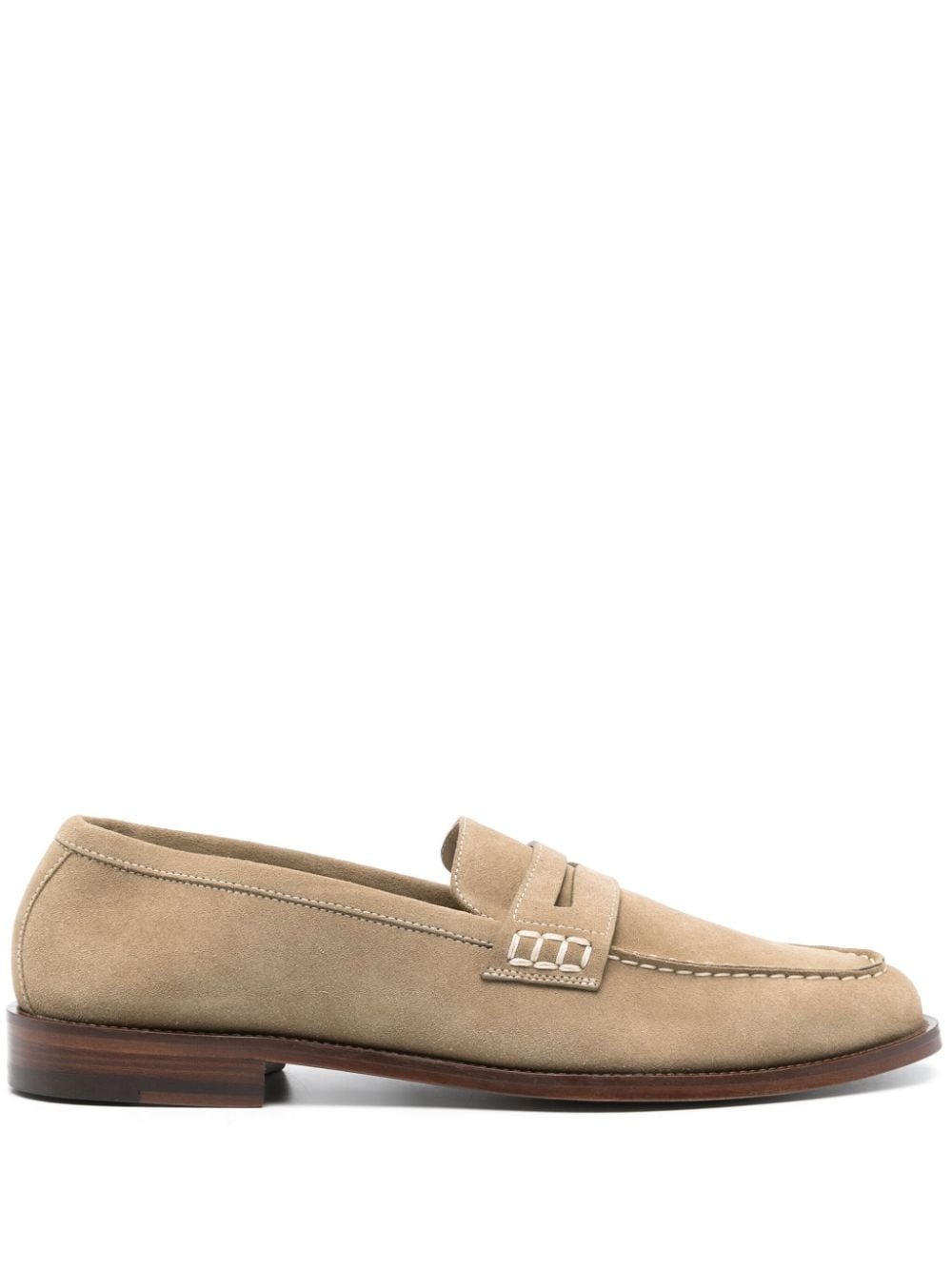 Perry penny-slot suede loafers - 1