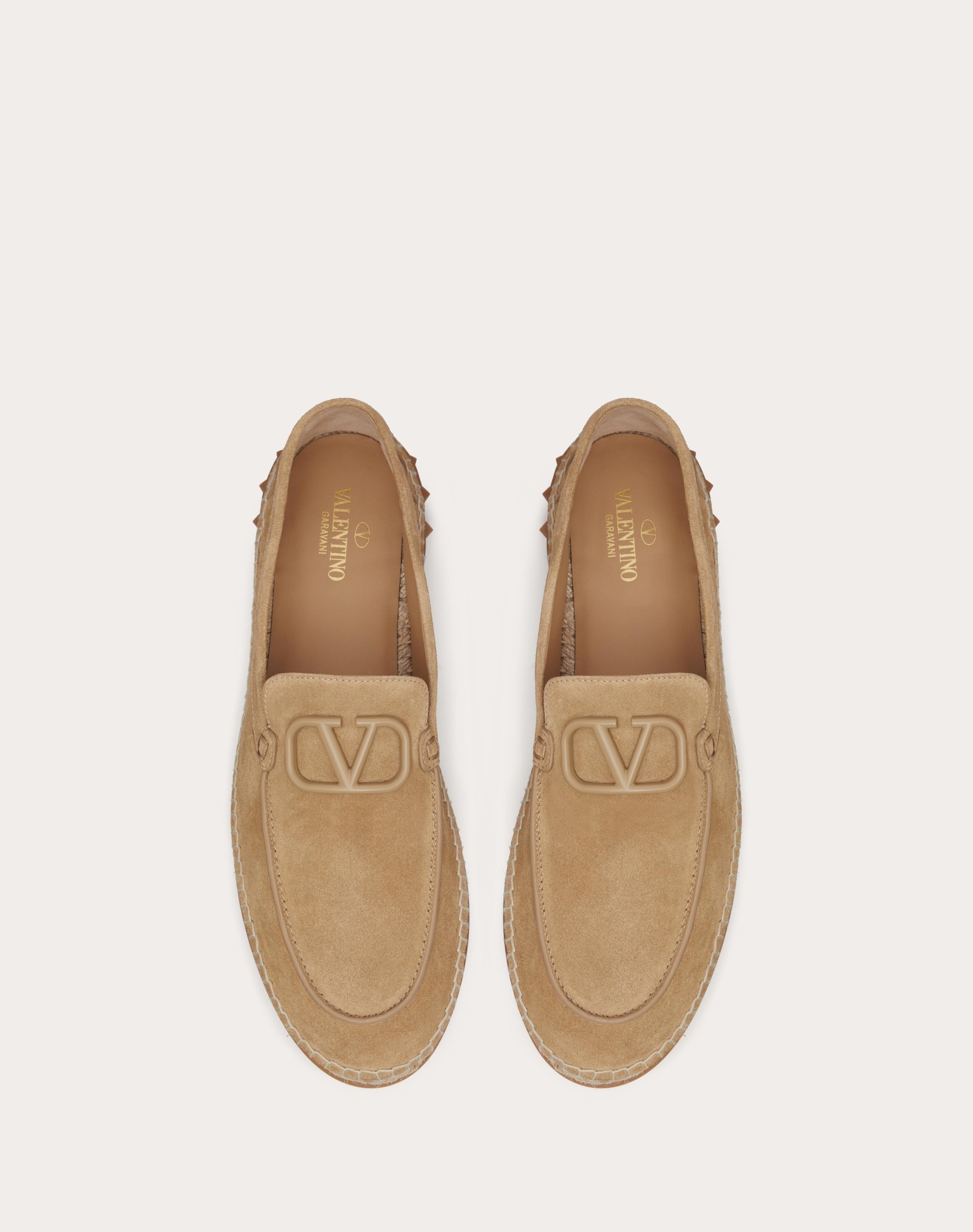 LEISURE FLOWS ESPADRILLES IN SPLIT LEATHER - 4