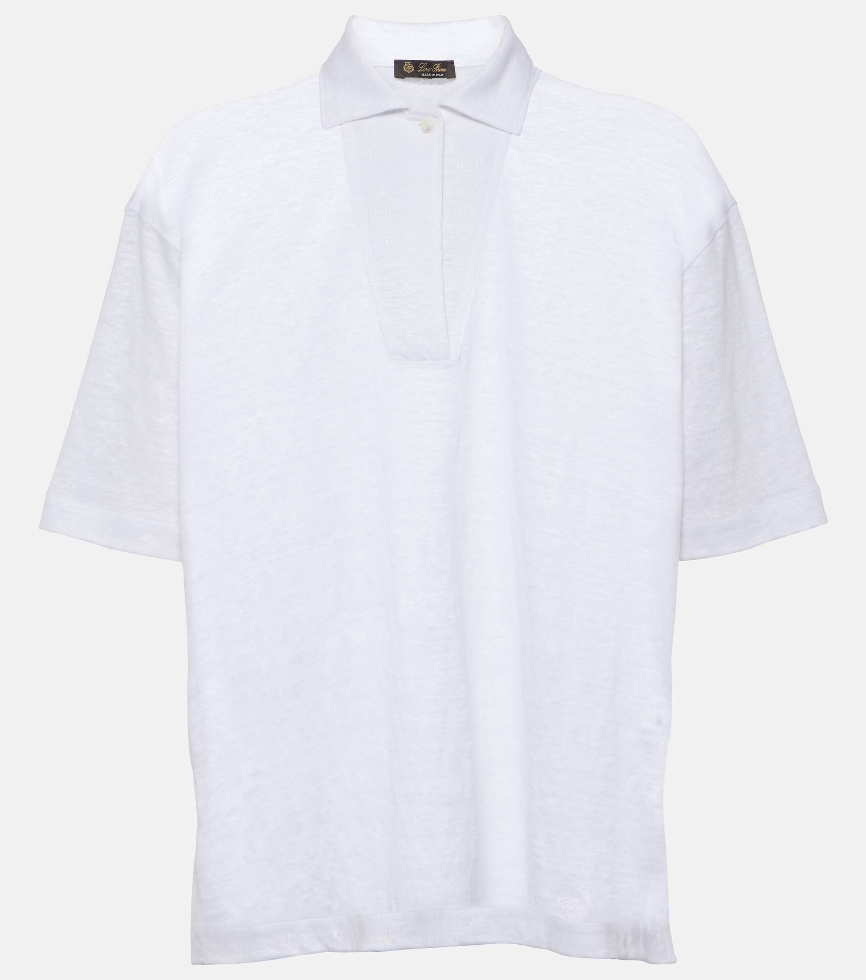 Linen polo shirt - 1