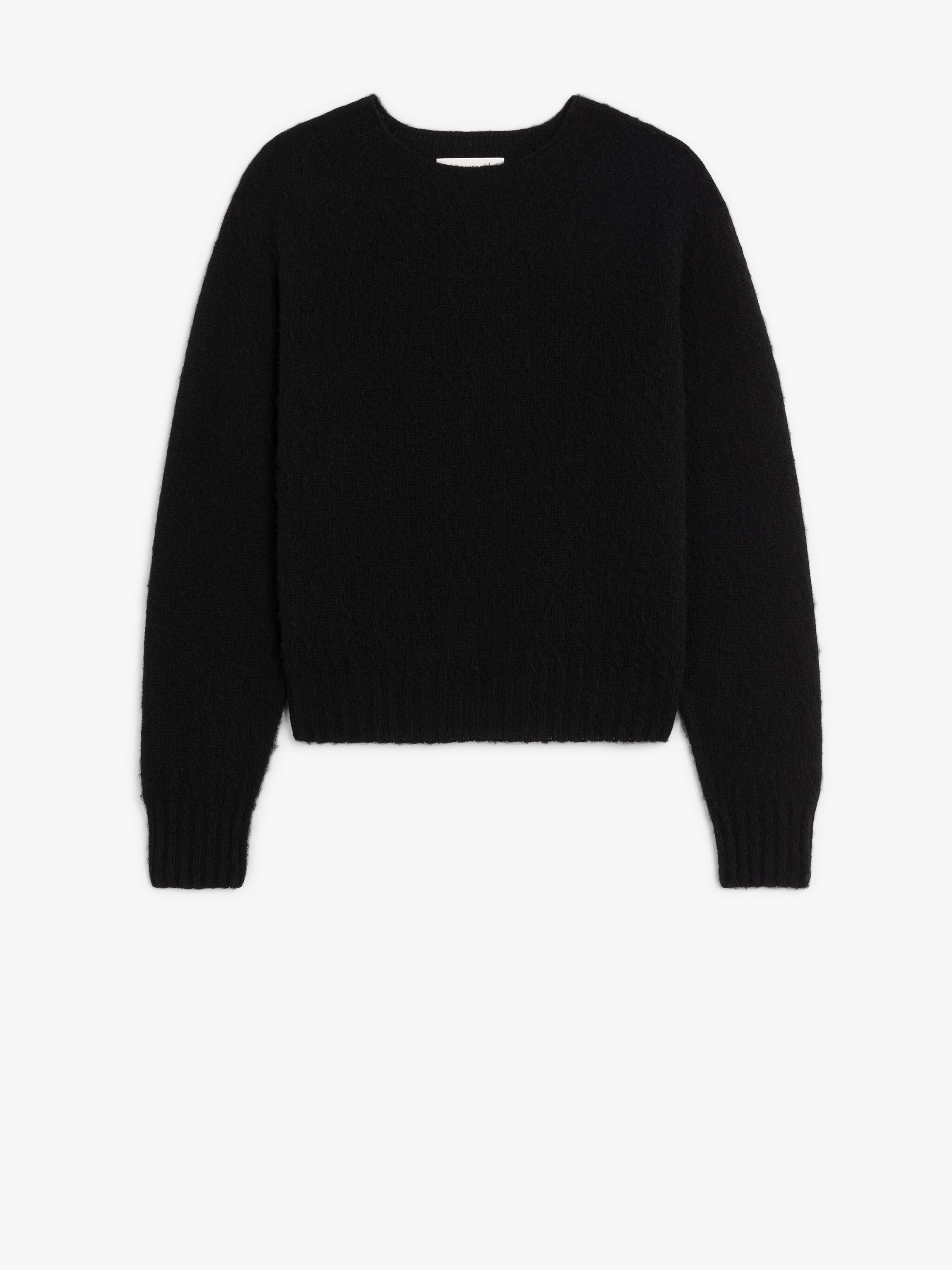 KENNEDI BLACK CREWNECK SWEATER - 1