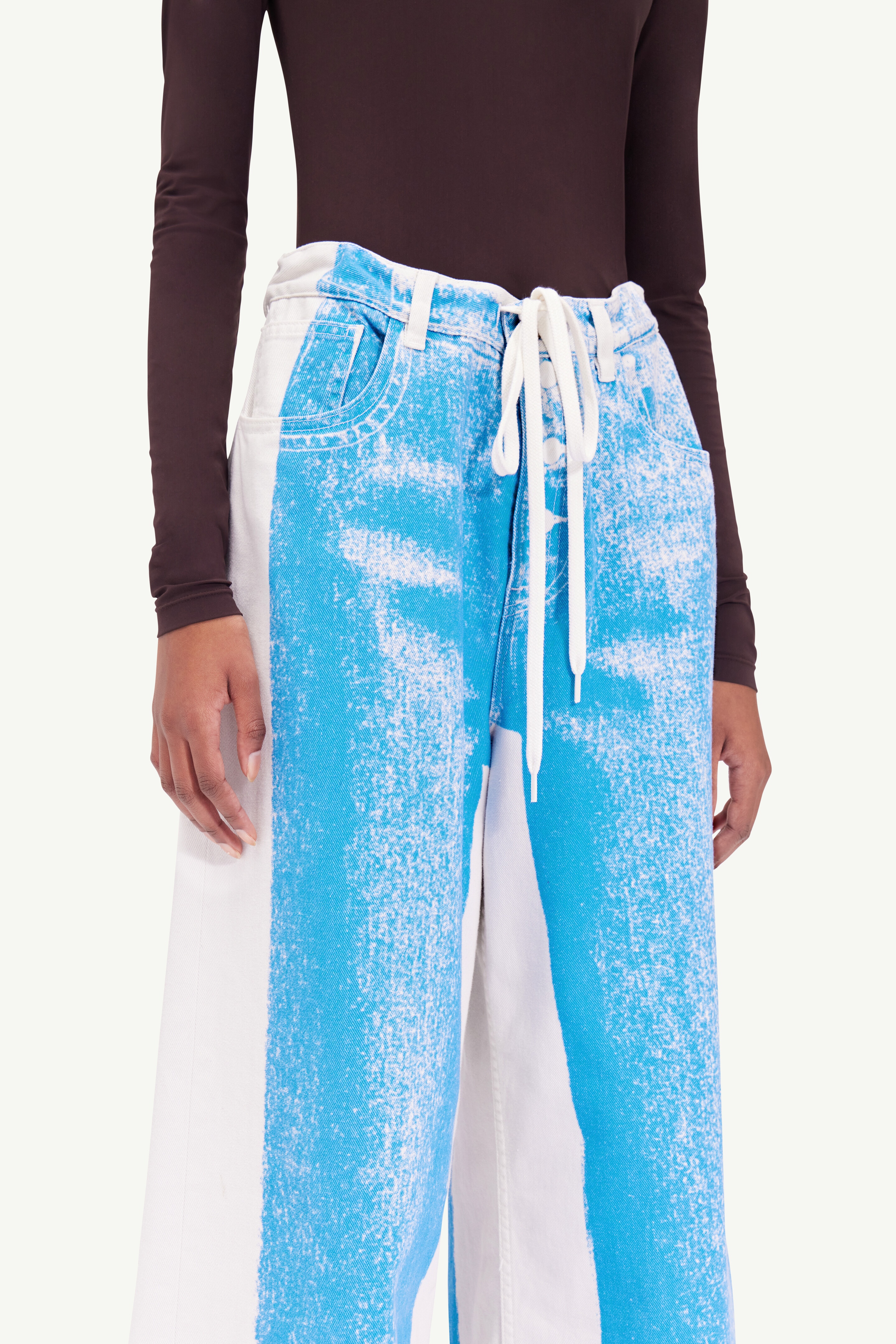 Trompe l'oeil sweatpants - 5