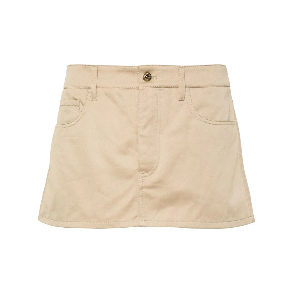 Miu Miu Neutrals Skirts - Straight Skirts Women - 1
