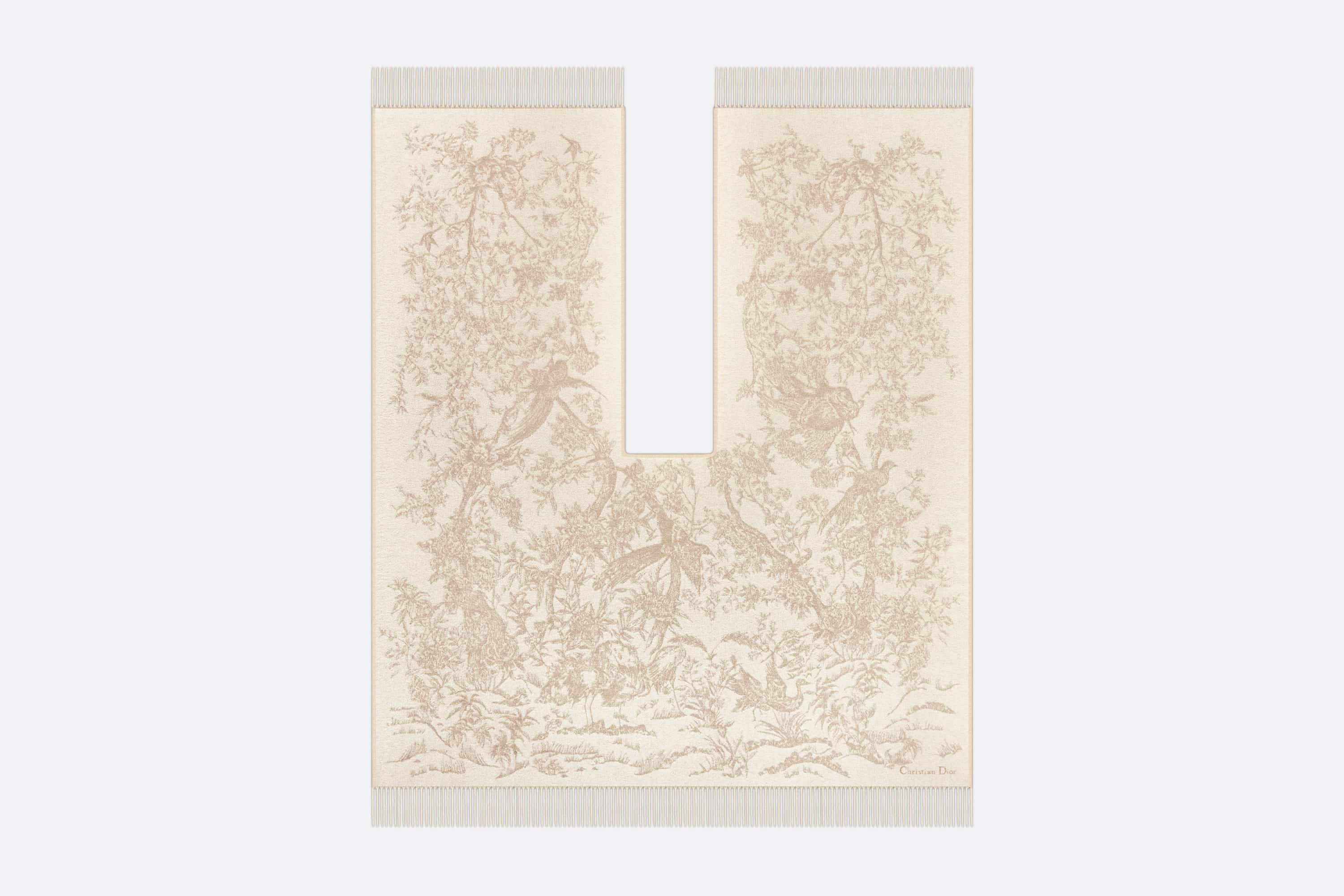 Dior Dior Jardin d'Hiver Poncho | REVERSIBLE