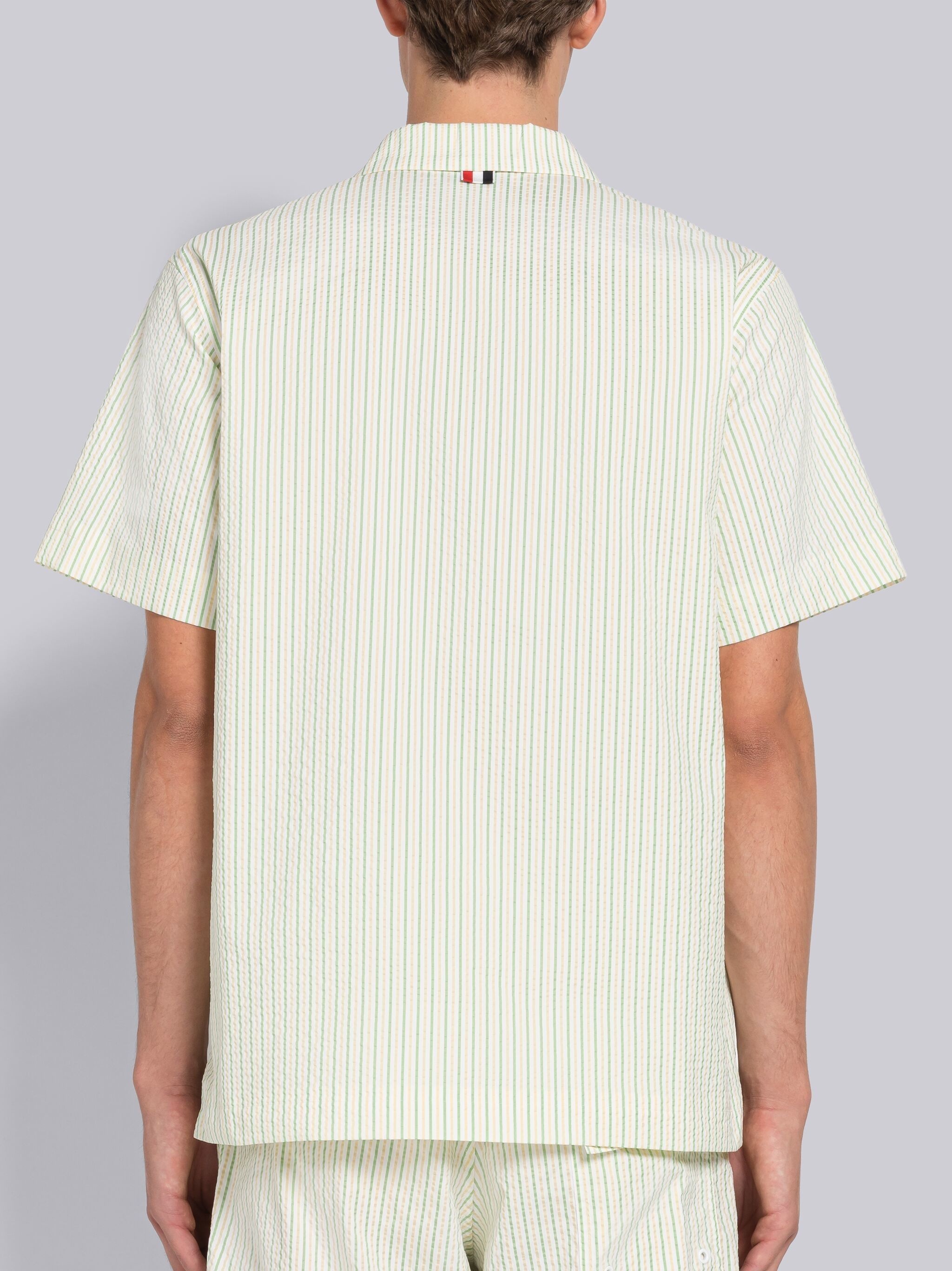 SEERSUCKER SWIM TECH SHIRT - 3