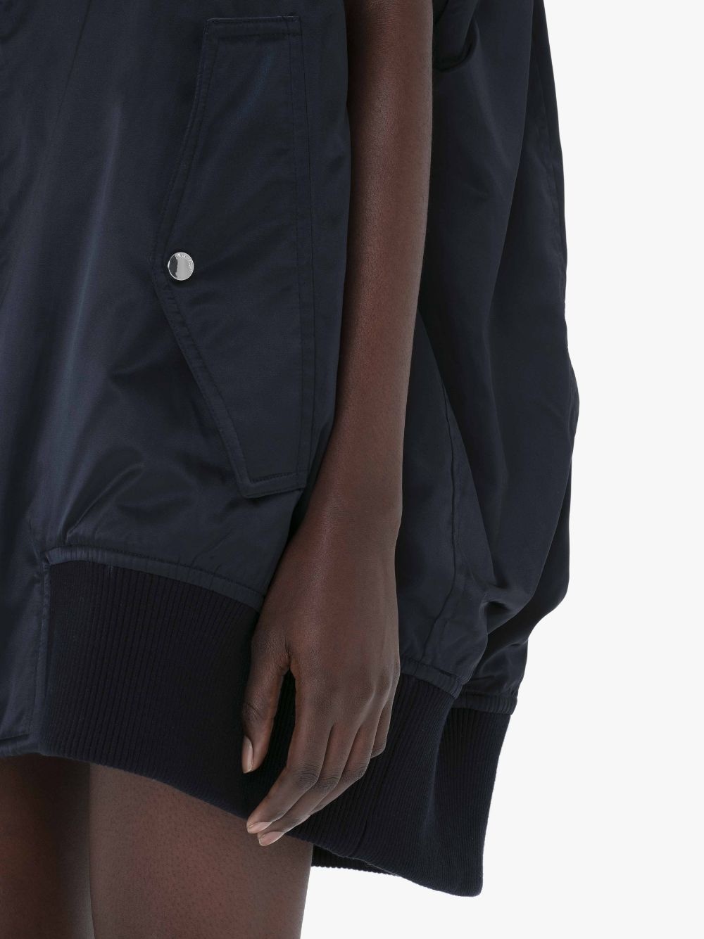SLEEVELESS BOMBER JACKET - 5