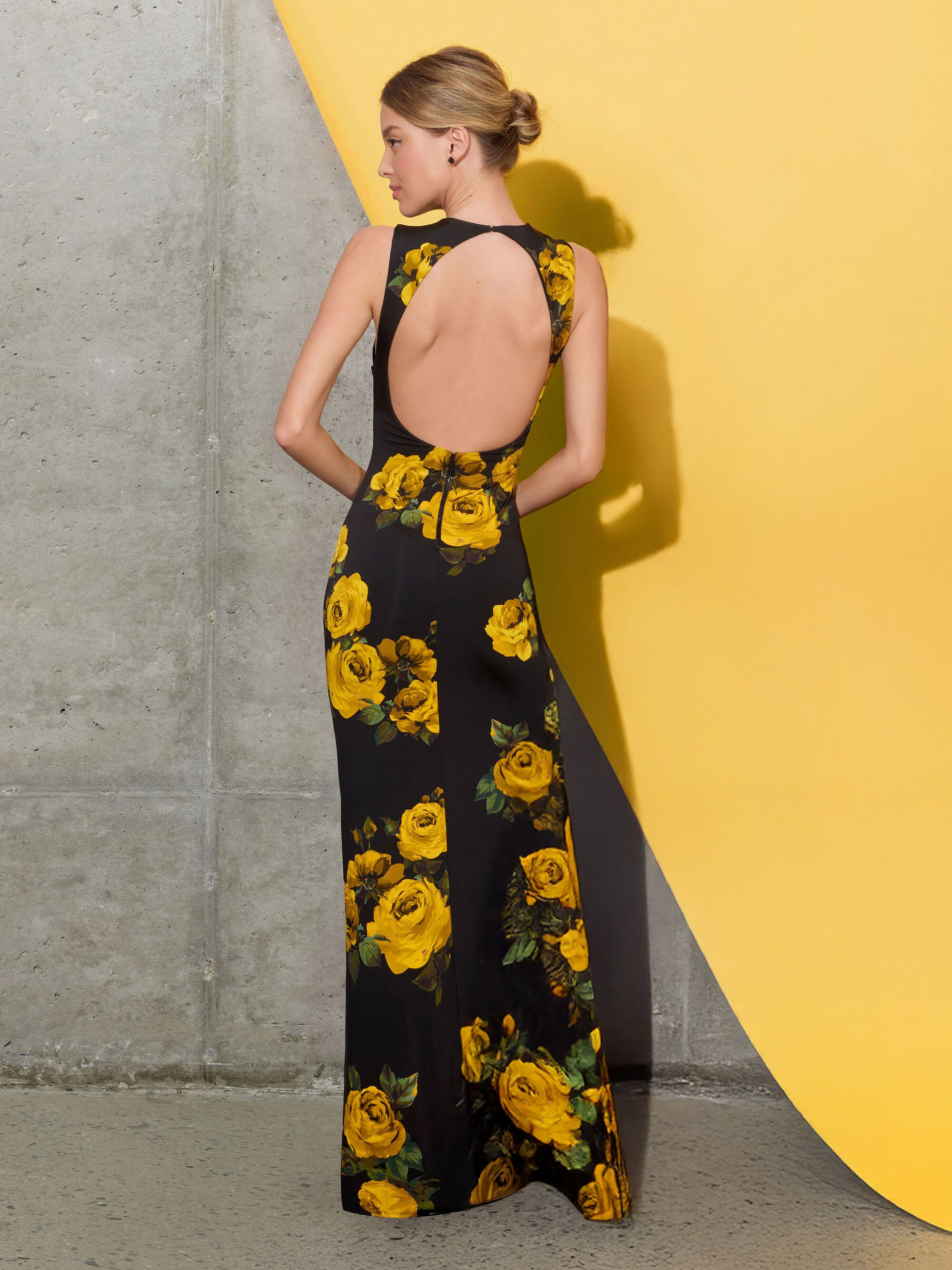 DELORA OPEN BACK MAXI DRESS - 8