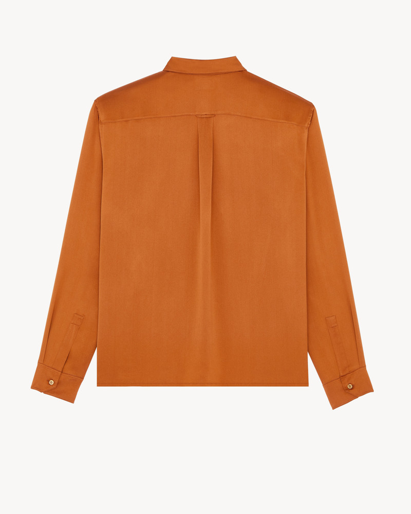 SAINT LAURENT SHIRT IN SILK SATIN outlook