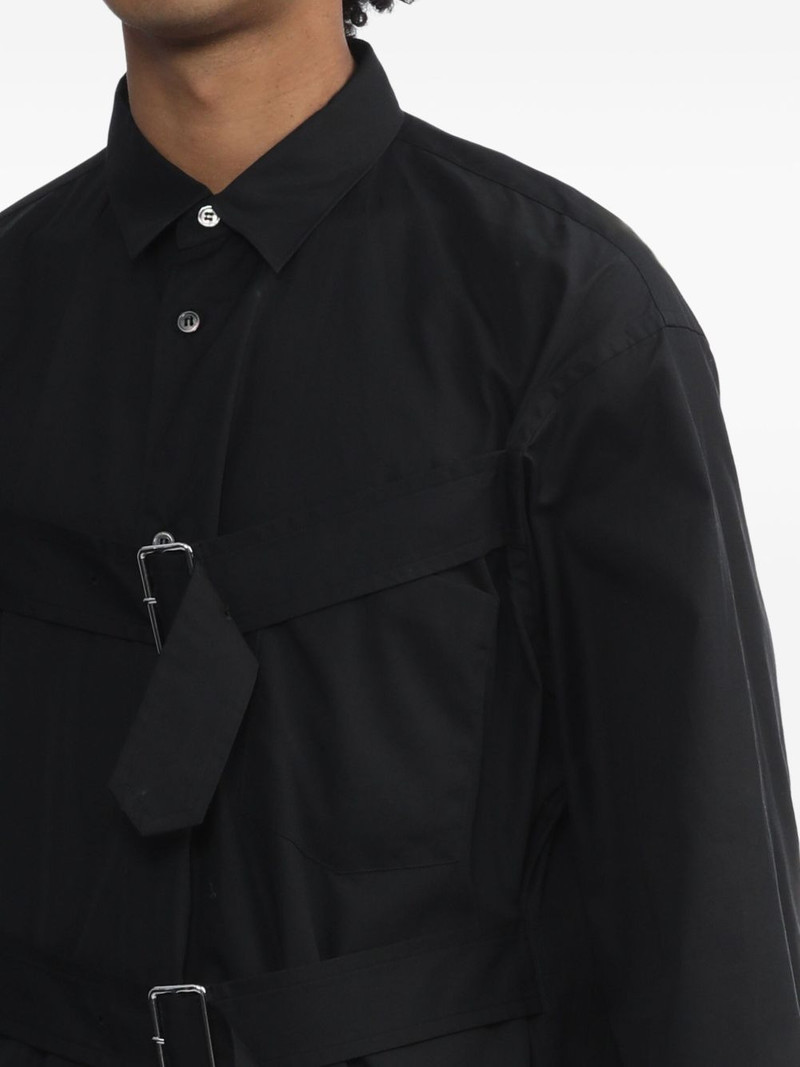 buckled cotton shirt 5