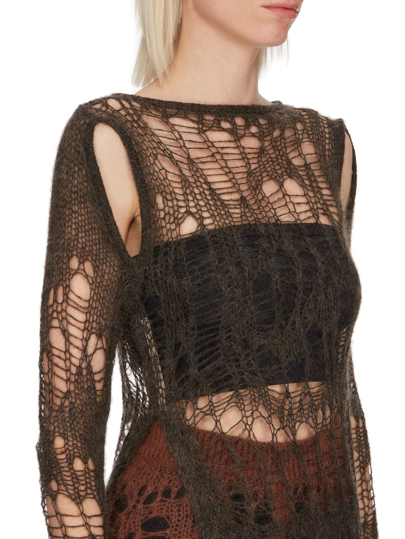 Easy Long open-knit top 4