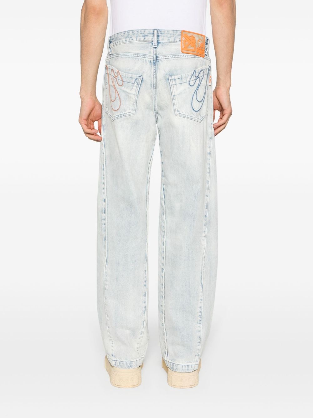 Towers mid-rise straight-leg jeans - 4