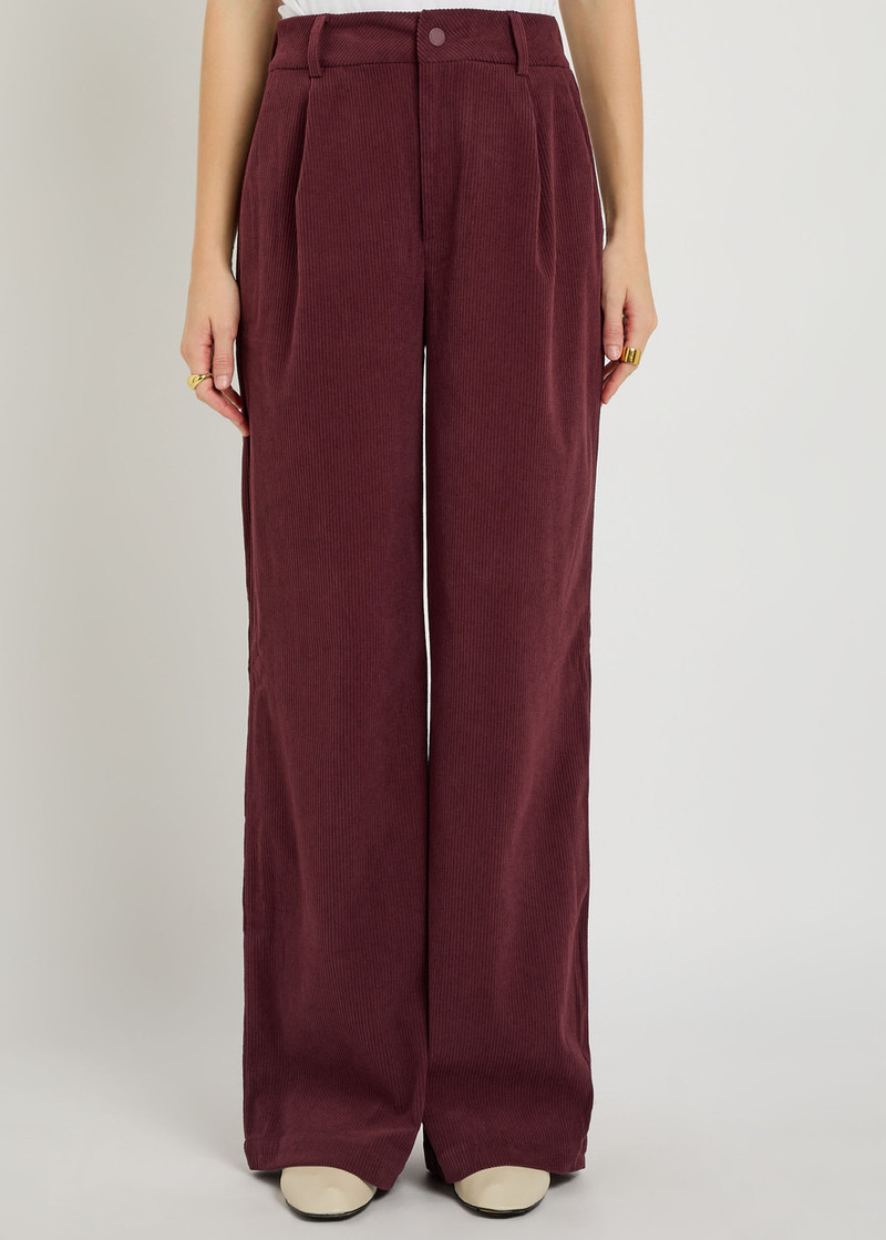 VARLEY Varley Floris Wide-leg Corduroy Trousers outlook