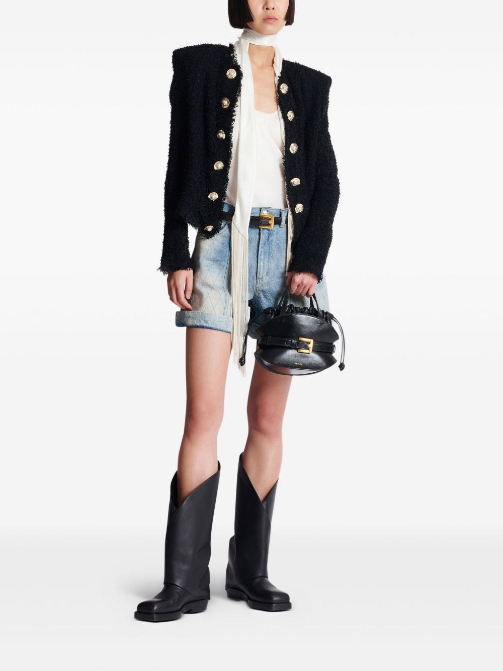 Tweed short jacket - 4