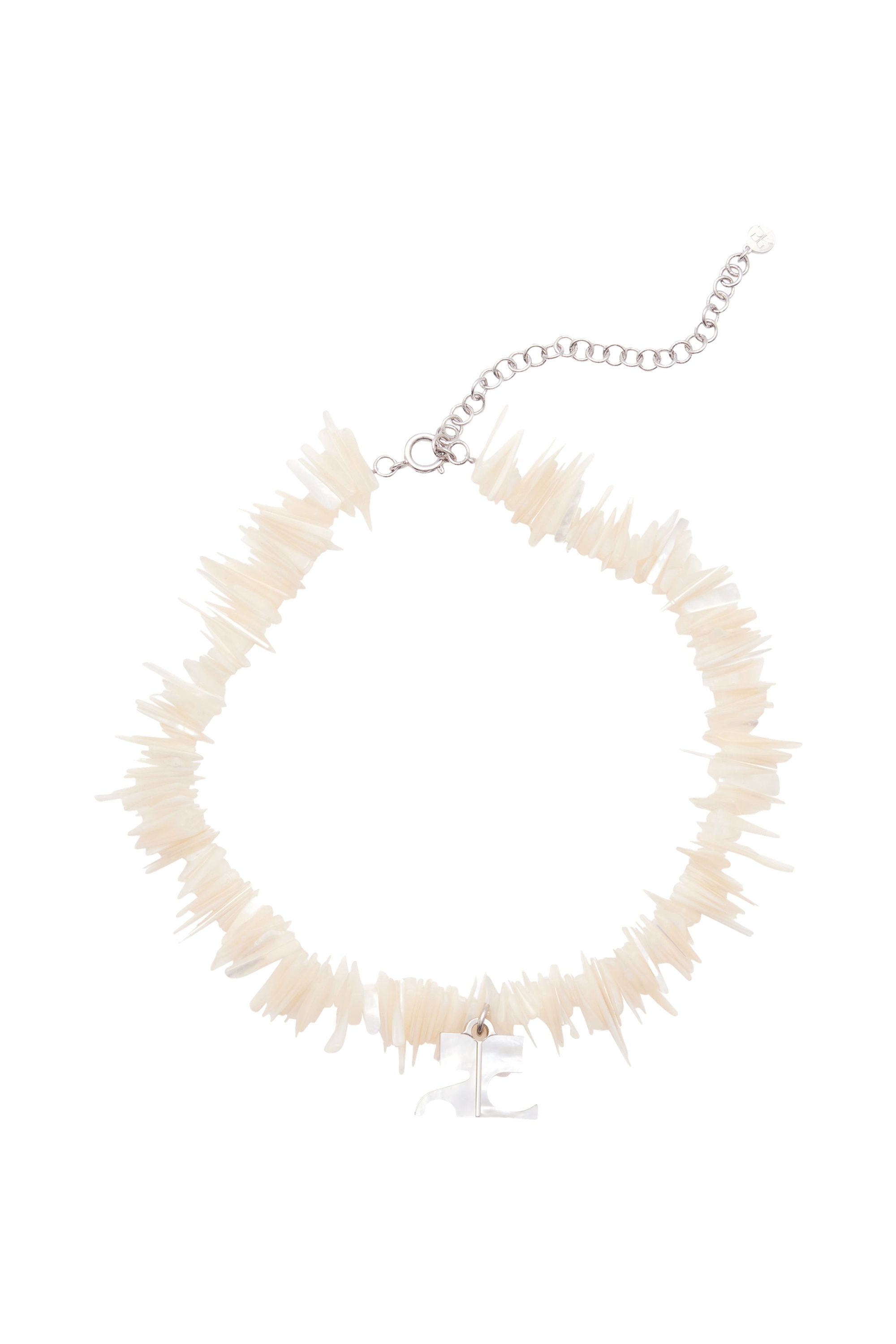 CHOKER NECKLACE MOTHER OF PEARL - 1