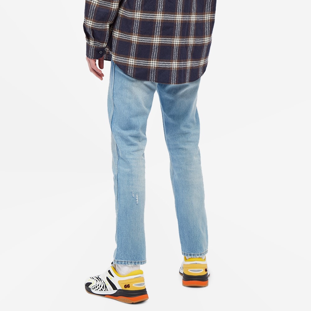 Gucci Light Wash Tapered Jean - 7