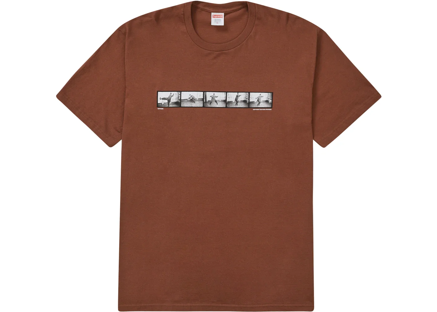Supreme Milford Graves Tee Brown - 1
