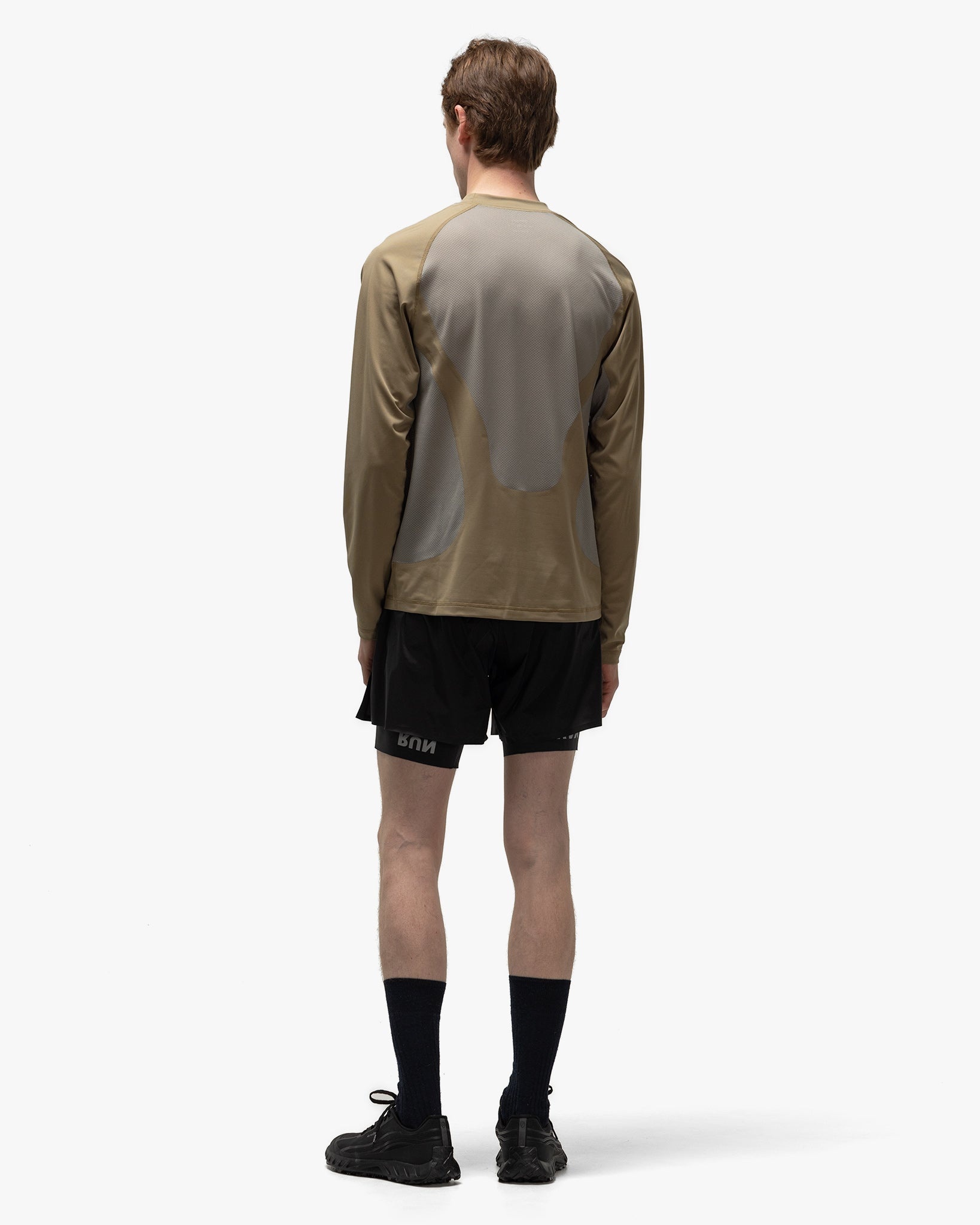 AuraLite Tech Long Tee Army Green - 3