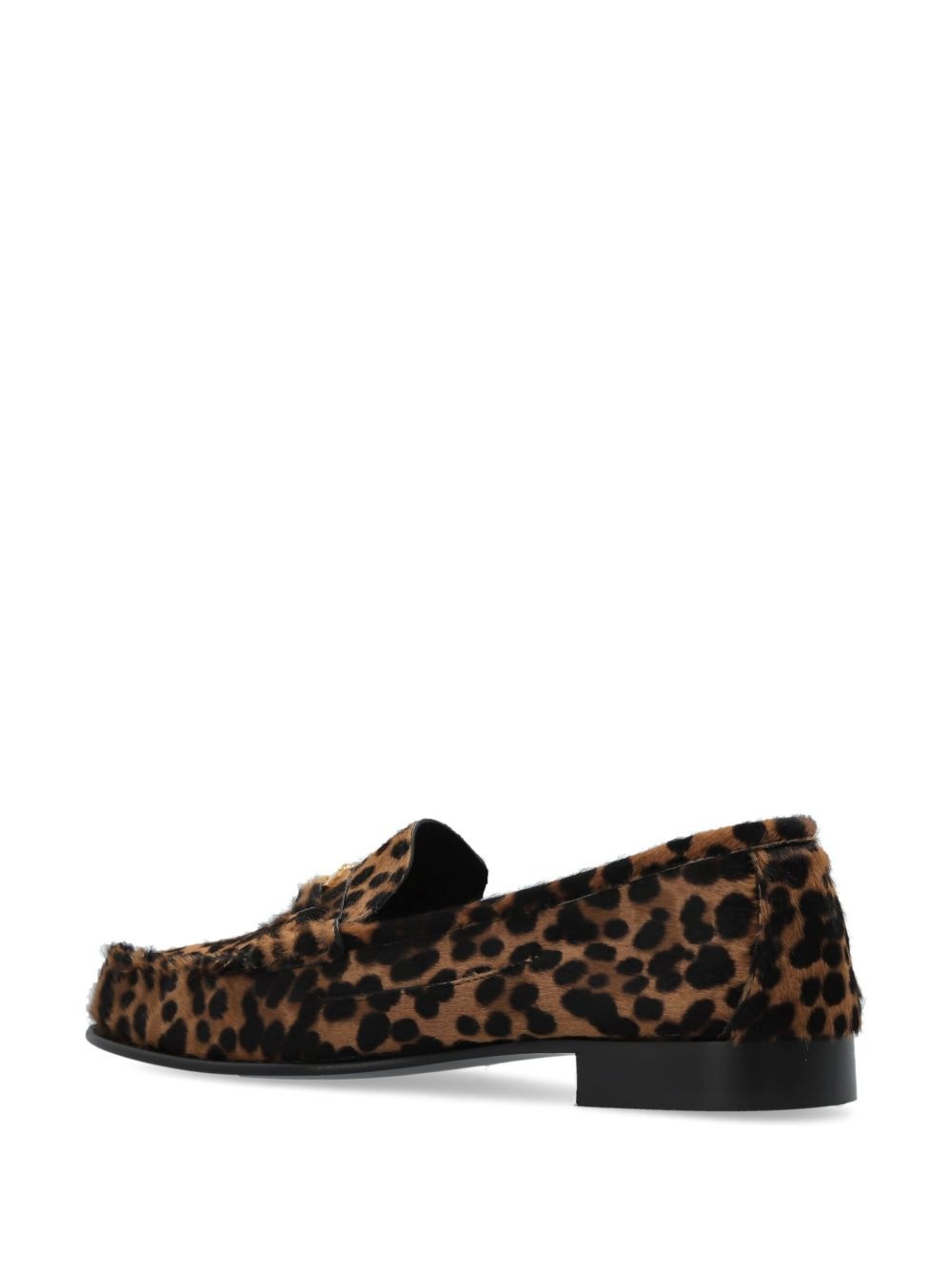 animal-print loafers - 3