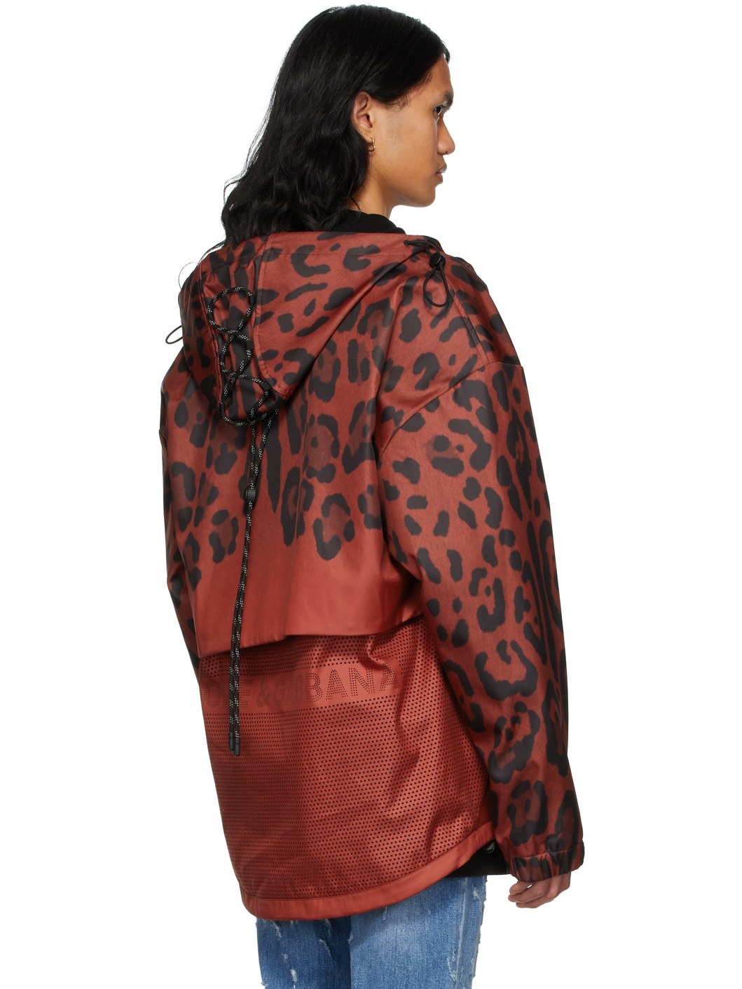 Red Polyester Jacket - 3