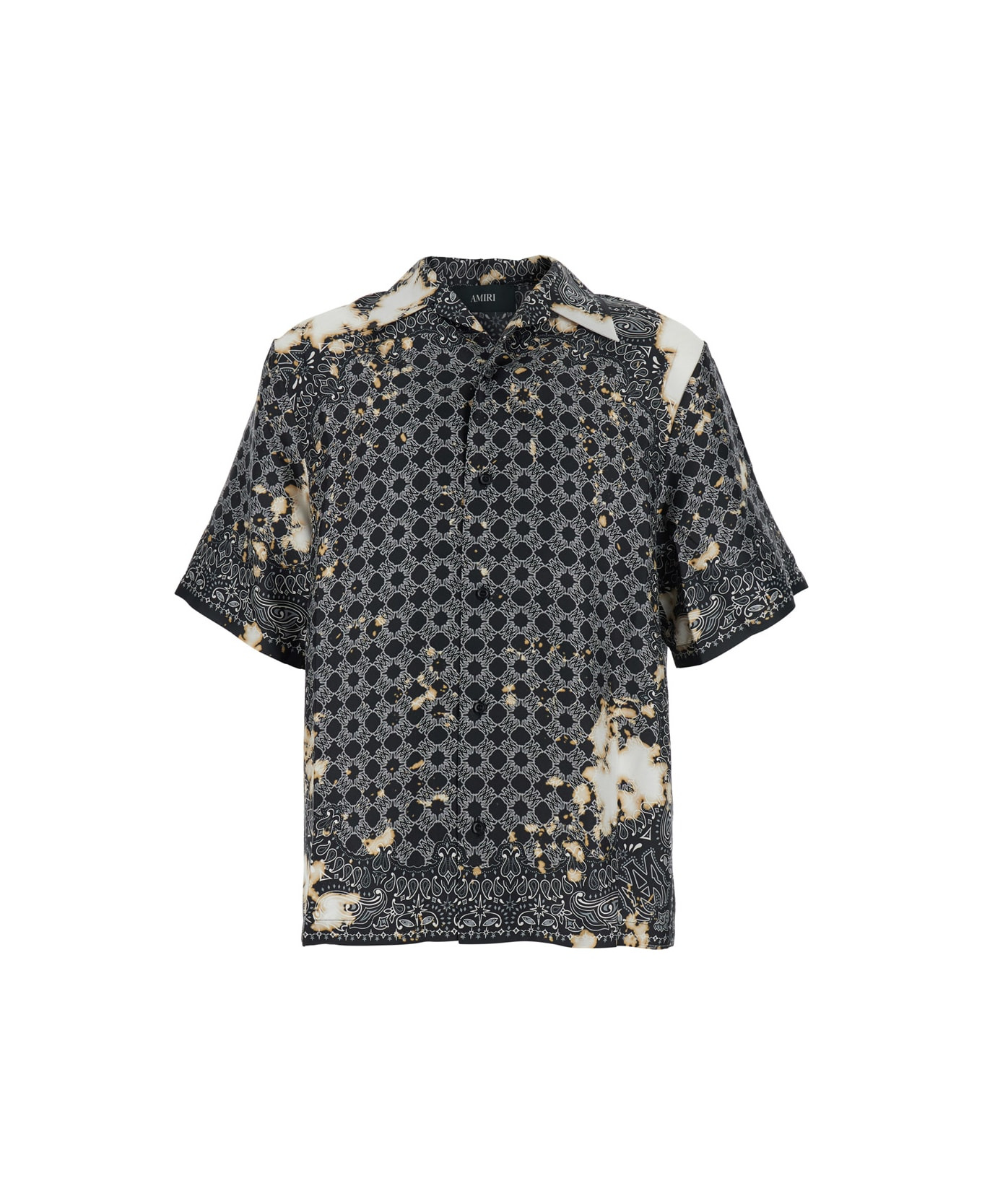 Bleach Bandana Bowling Shirt - 1