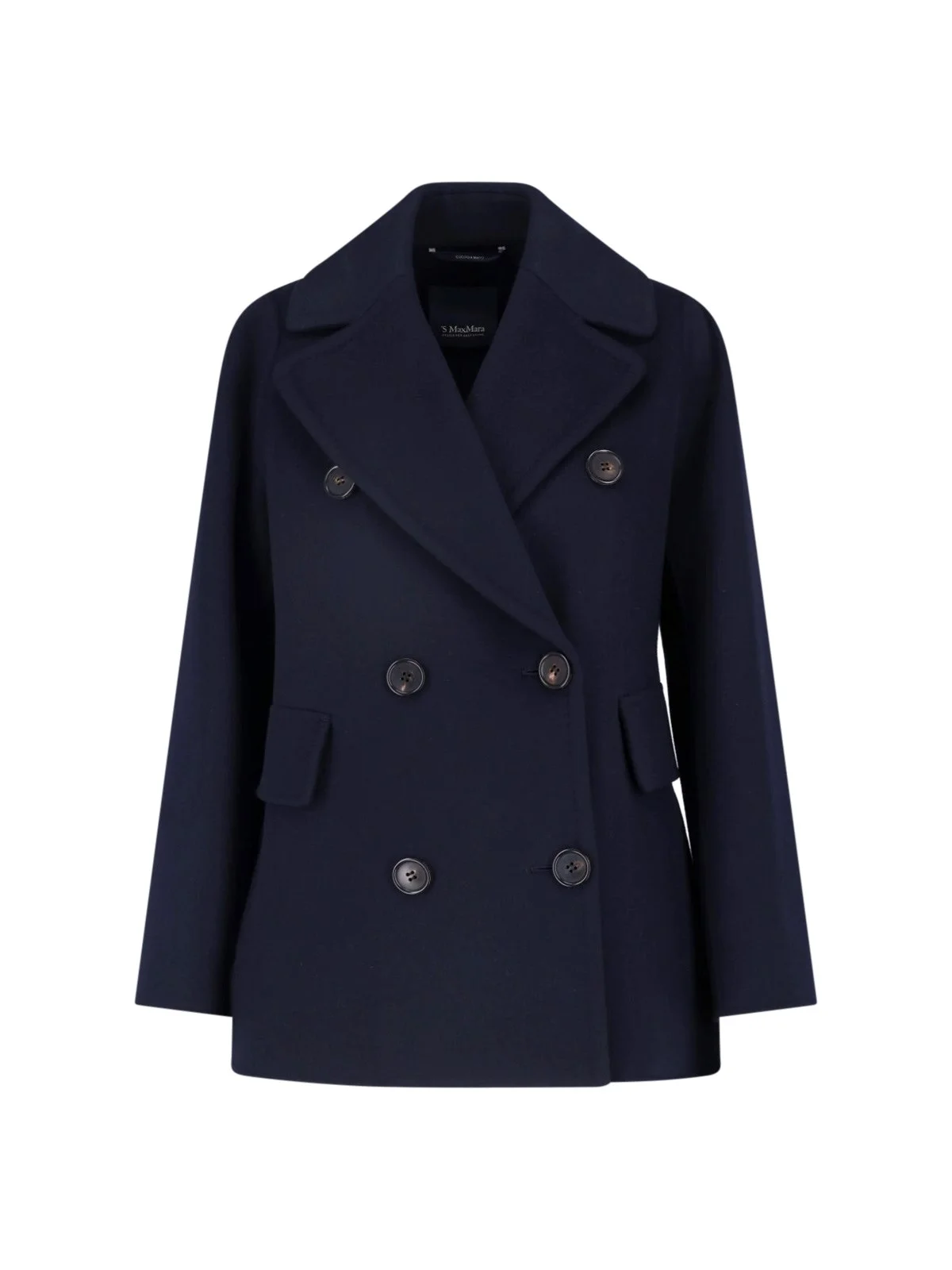 PEACOAT IN VIRGIN WOOL - 1