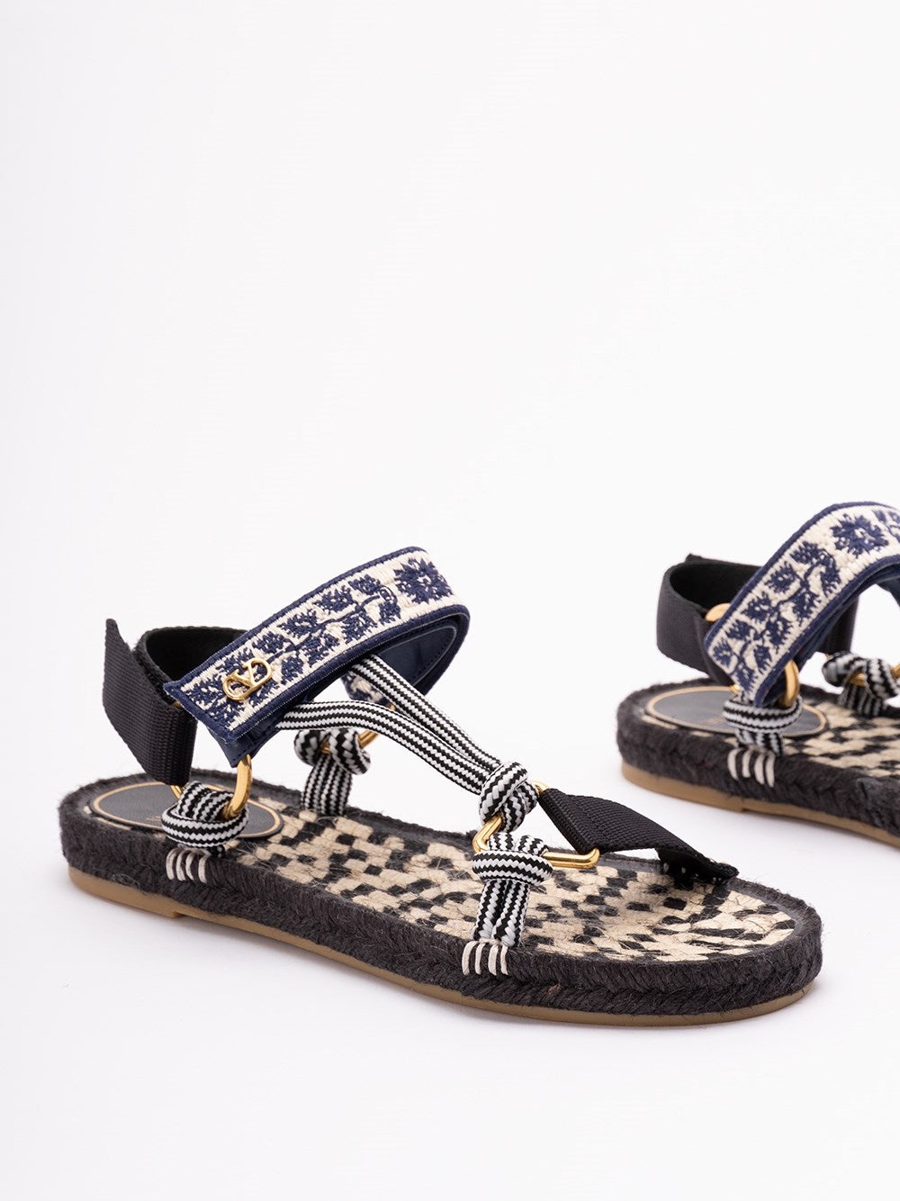Valentino Garavani Women `Vg Lake Powell` Sandal Espadrilles - 5