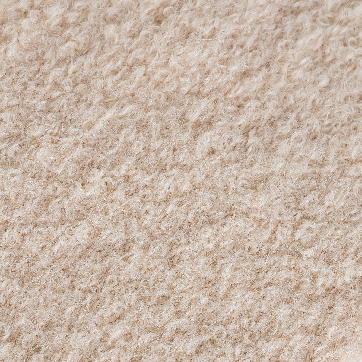DEC-BOU-WHT Decka Boucle Alpaca Socks - White - 4