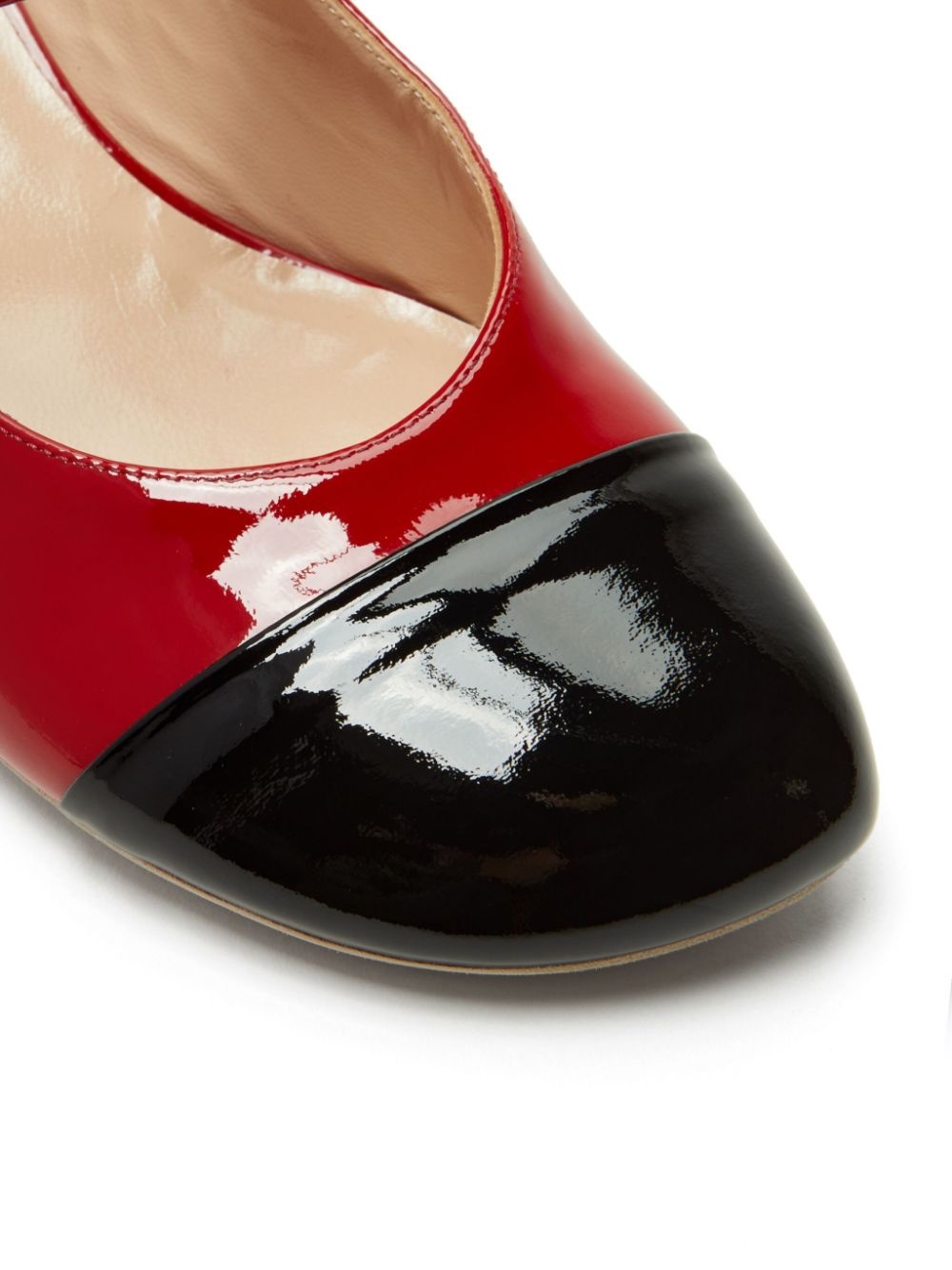 Mary Jane leather ballerinas - 4
