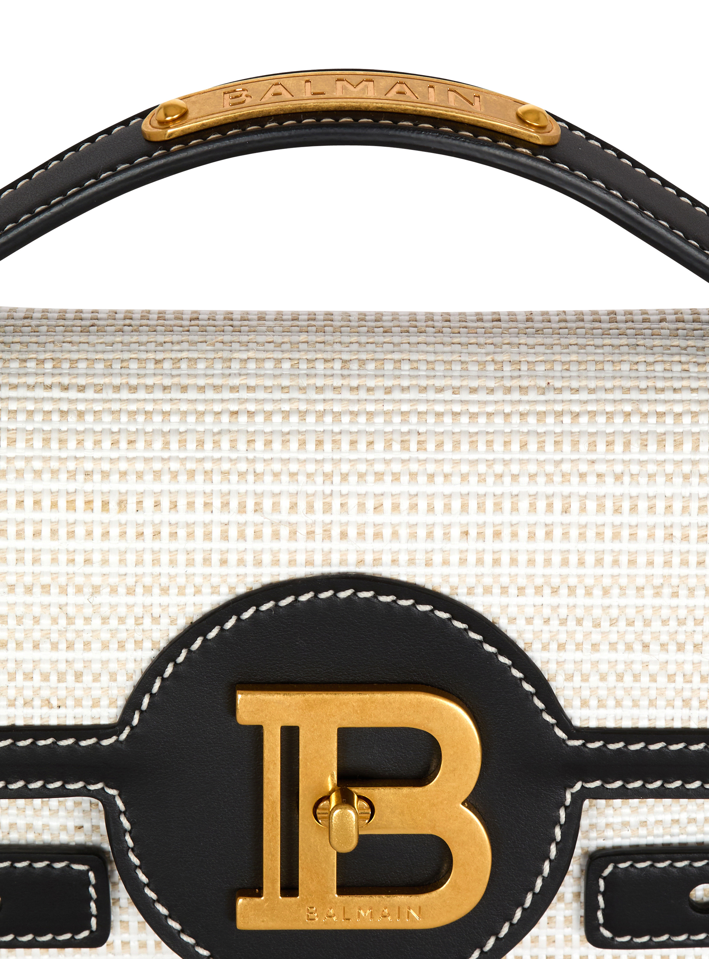 Raffia B-Buzz Shoulder 24 bag - 7