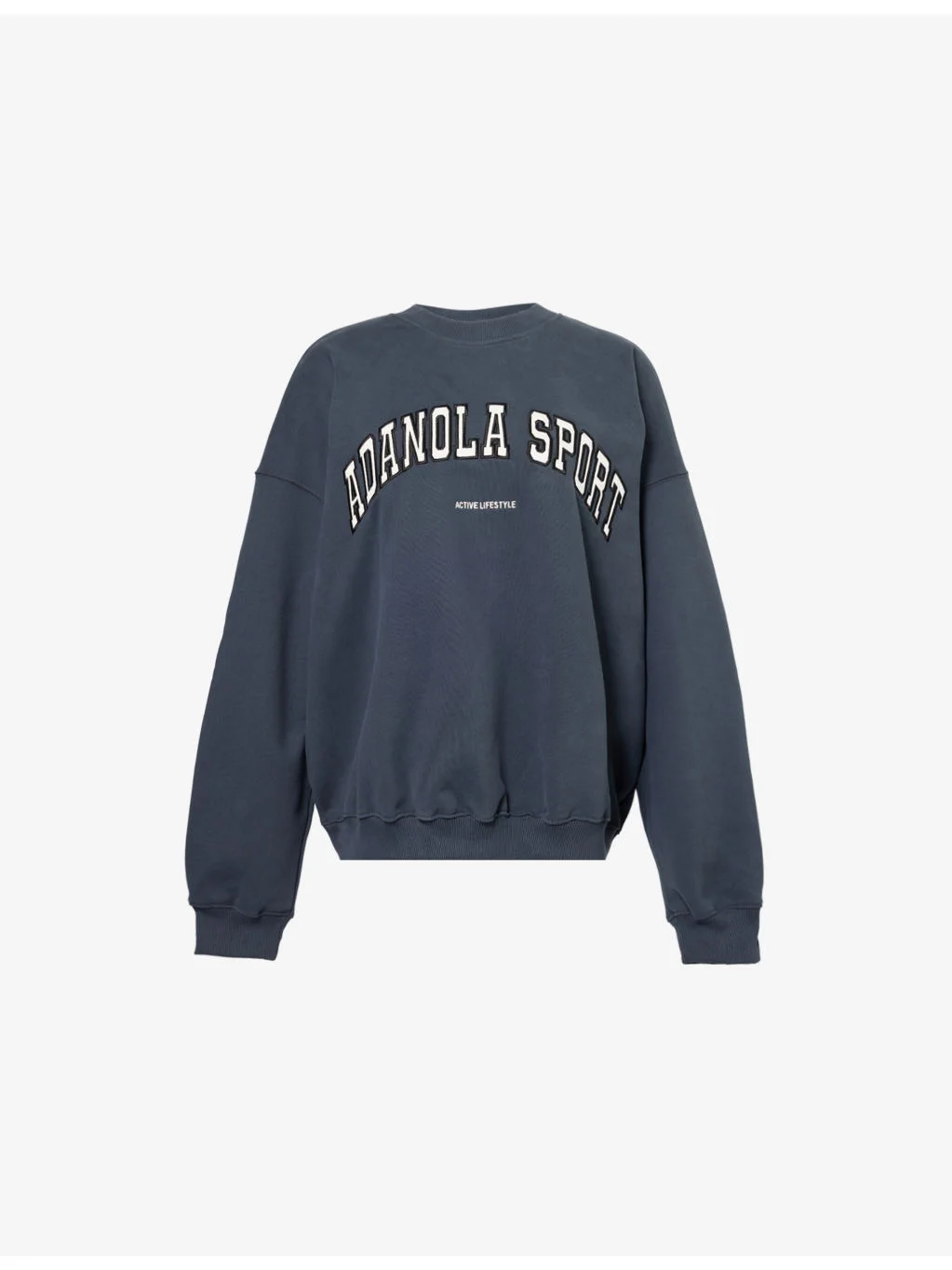 Logo-Embroidered Relaxed-Fit Cotton Sweatshirt - 1