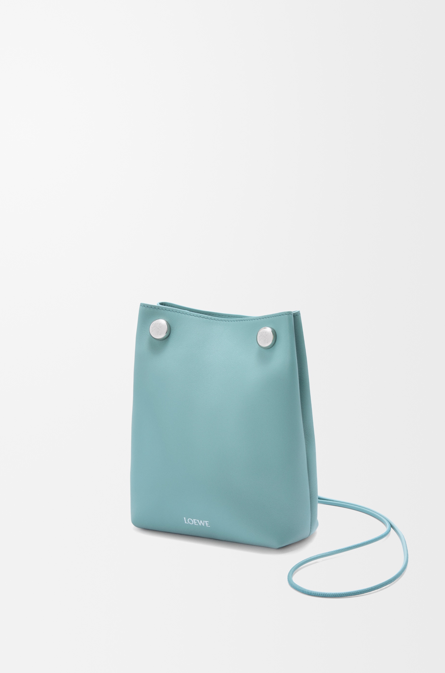 Pebble pouch in smooth calfskin - 3