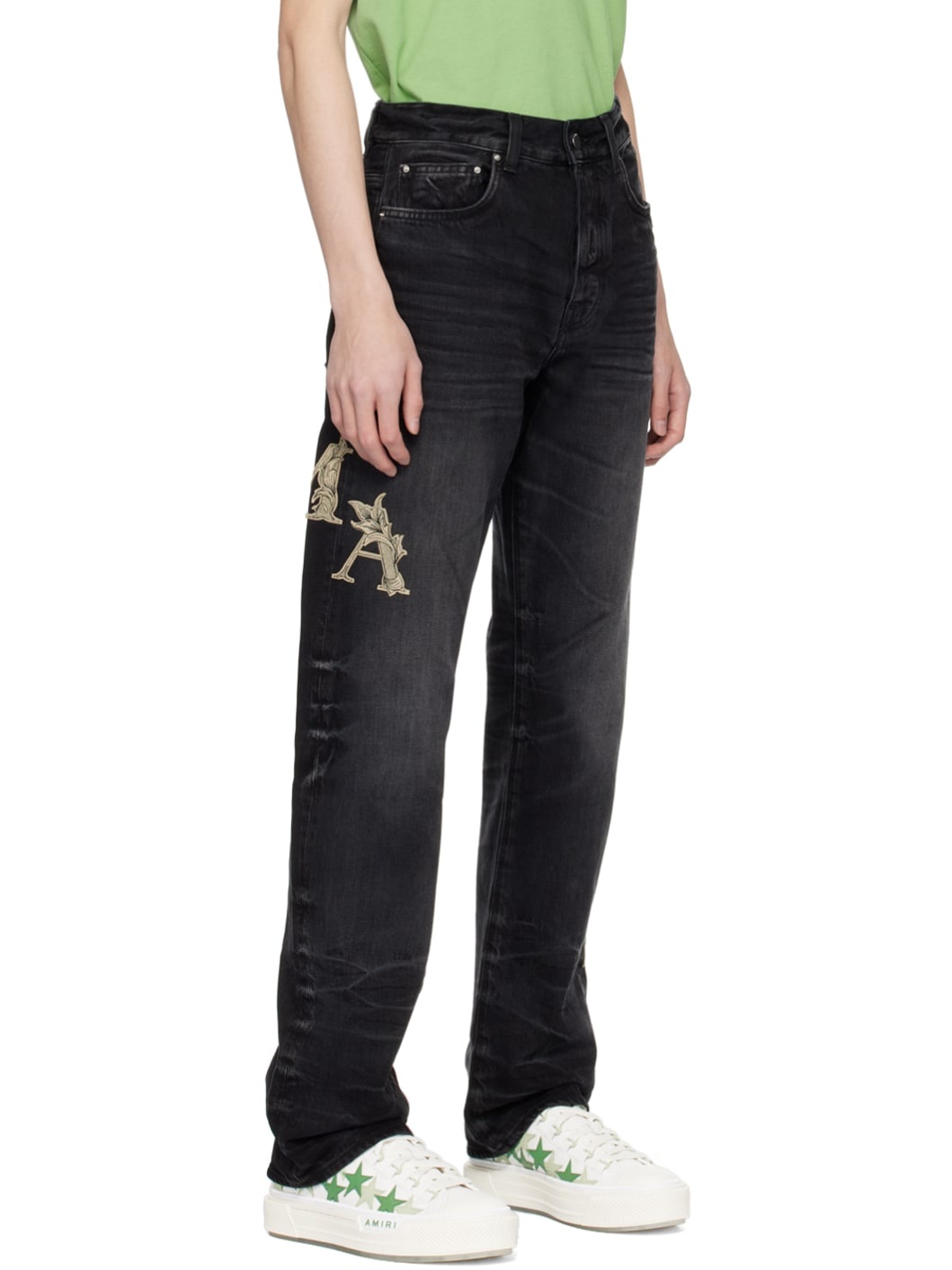 Black Baroque Jeans - 2