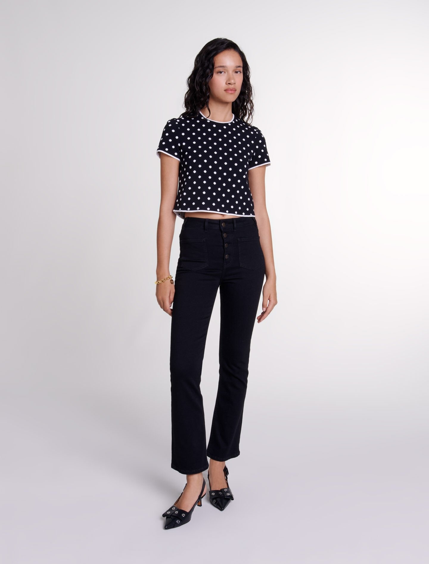 Fancy knit top - 2