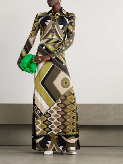 PUCCI Printed jersey maxi dress outlook