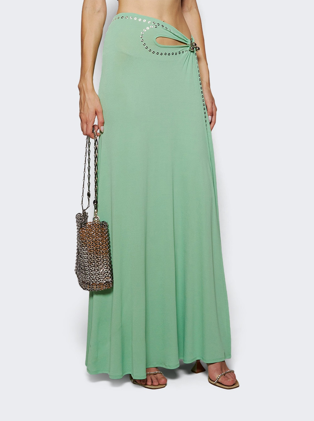 Long Skirt Pistachio - 2