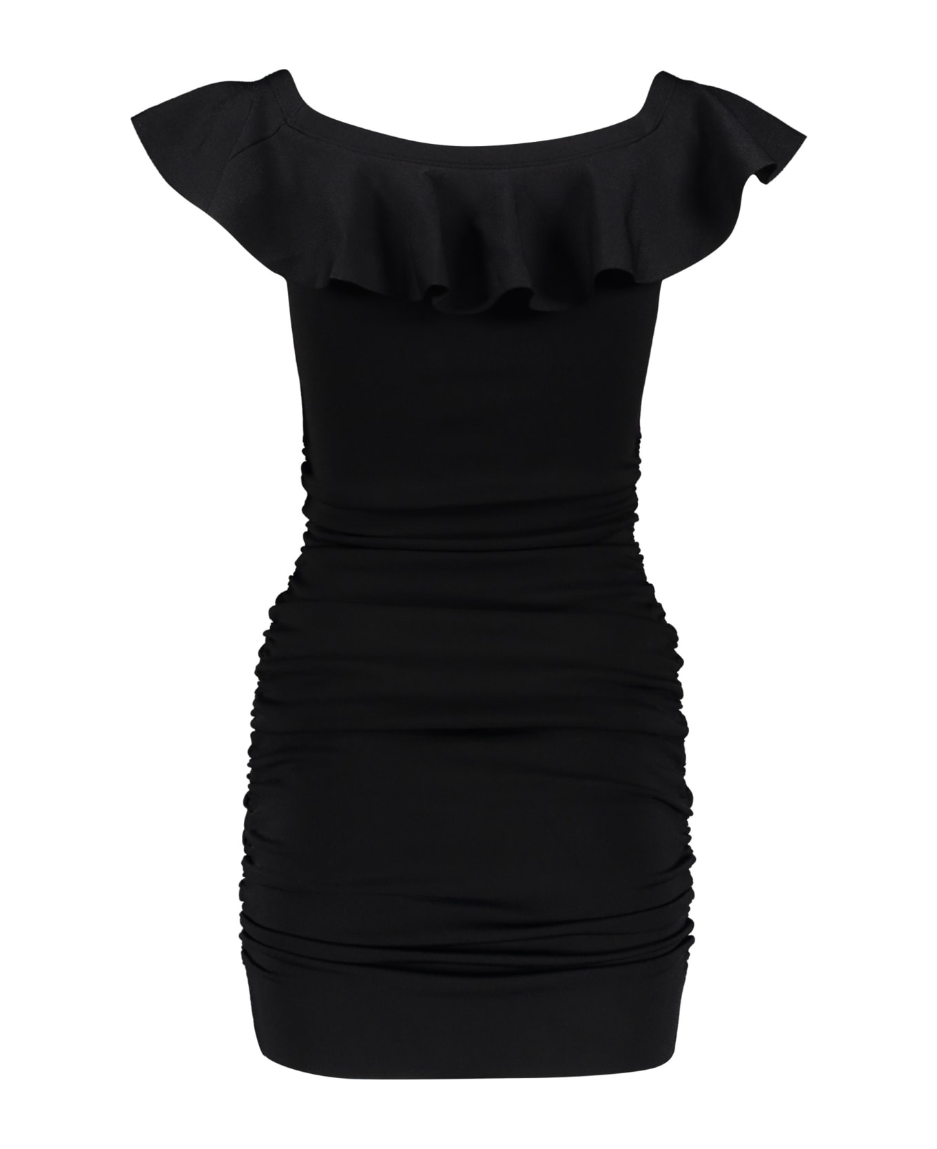 Ruffled Mini Dress - 2