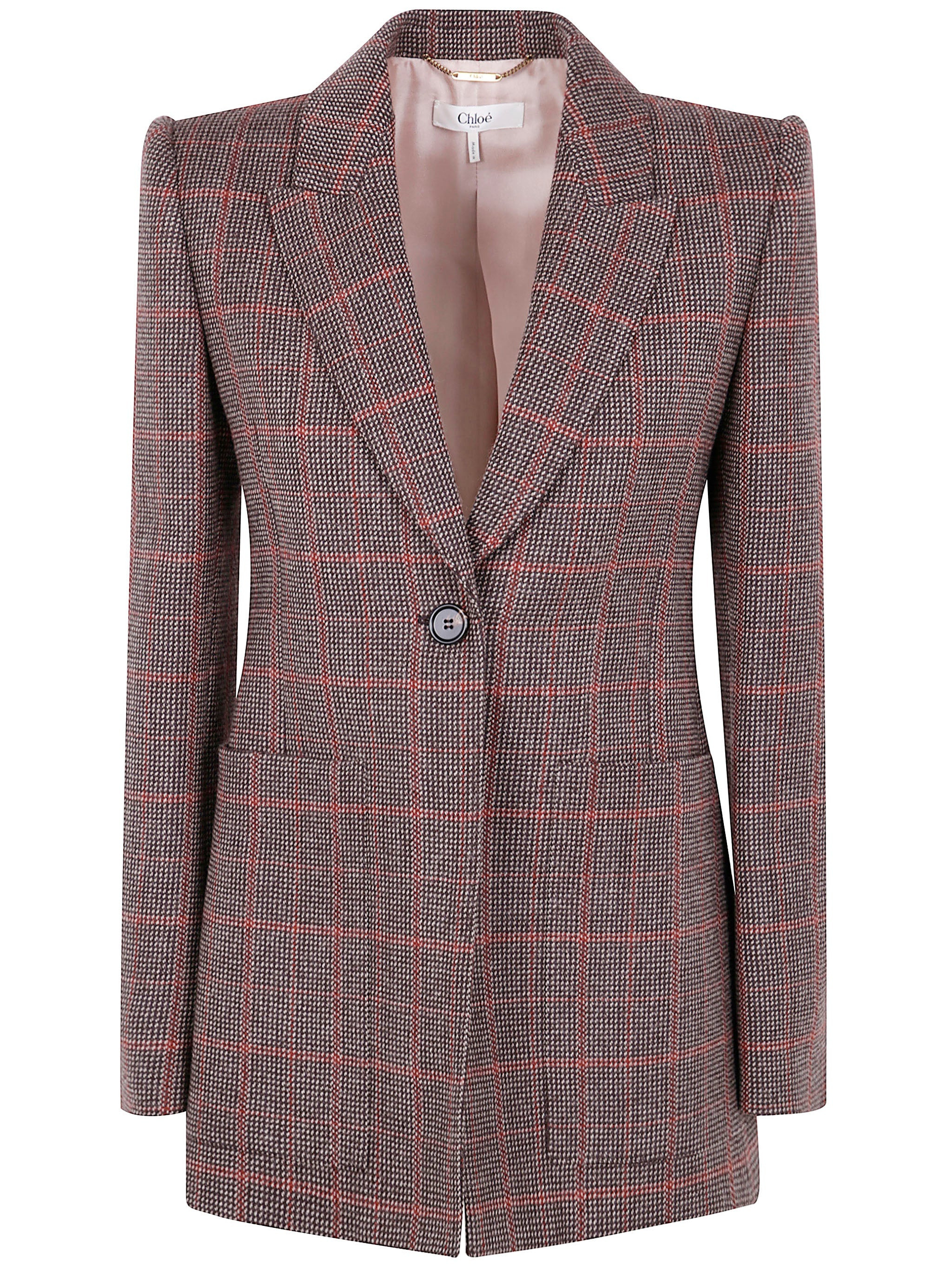 Chloe Women Classic Long Blazer Jacket - 4